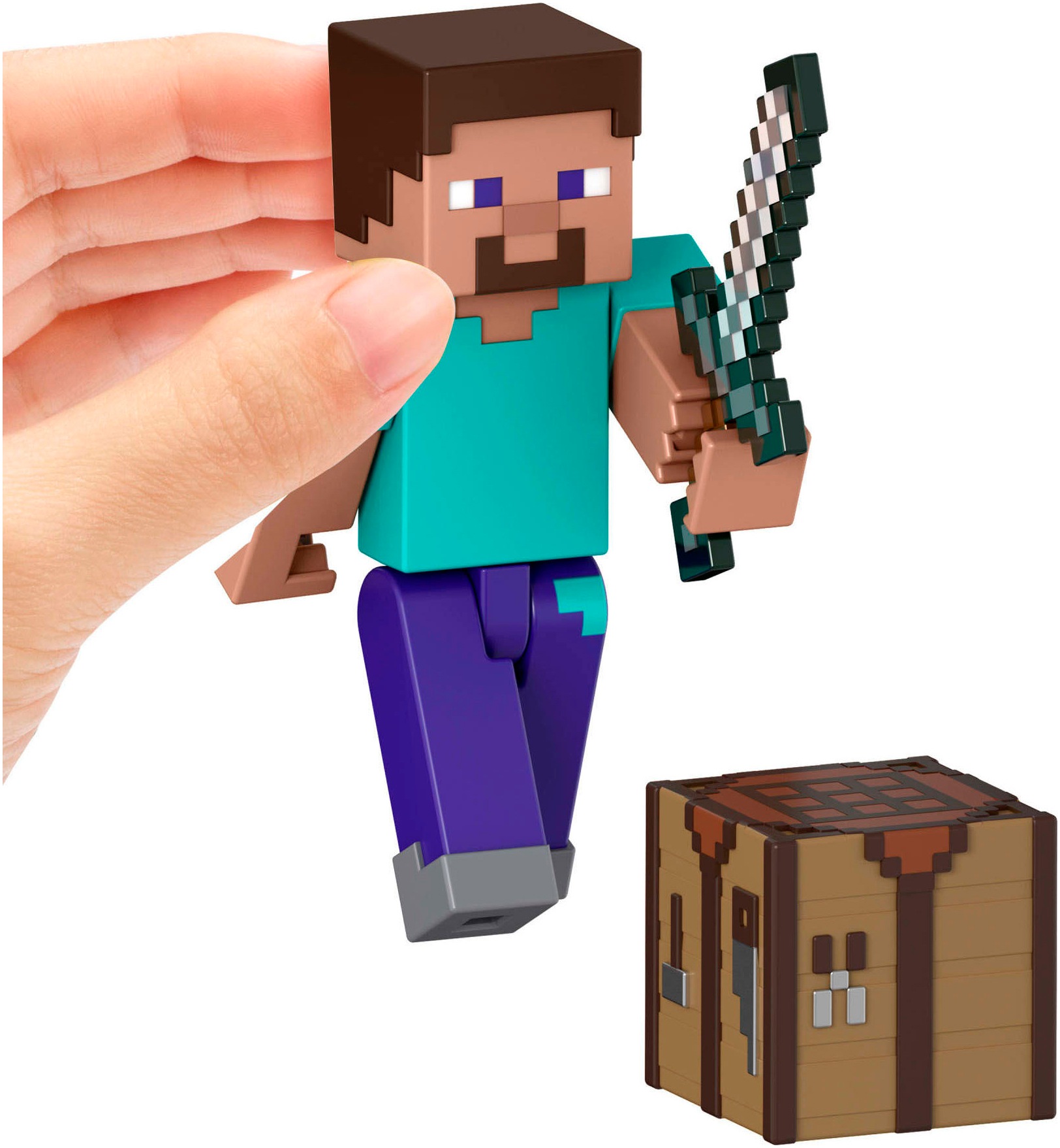 Mattel® Spielfigur »Minecraft Core Figur Steve«