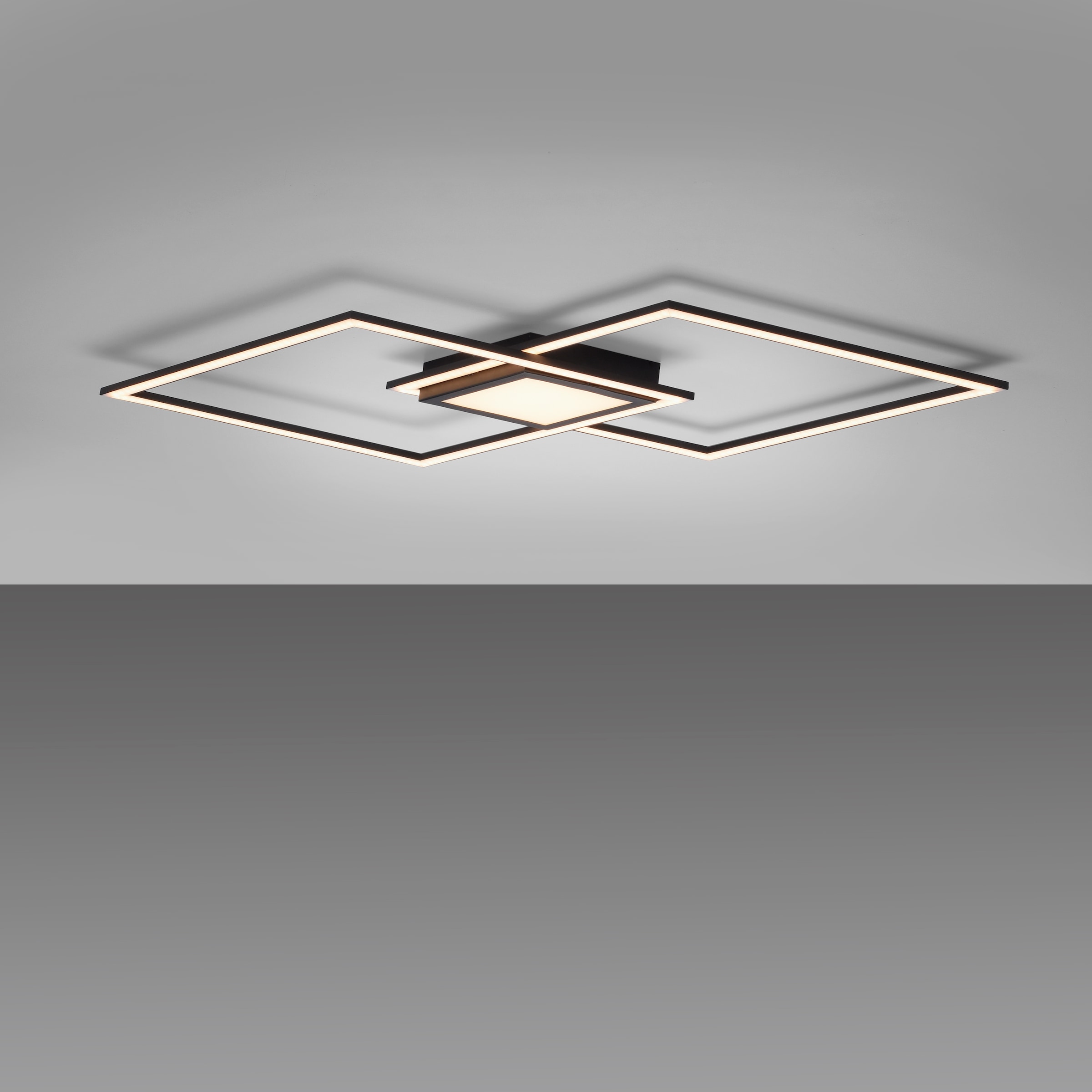 JUST LIGHT Deckenleuchte »ASMIN« LED-Board 1 Stk. Warmweiß LED, separat steuerbar (Schalter), separat steuerbar (Schalter)