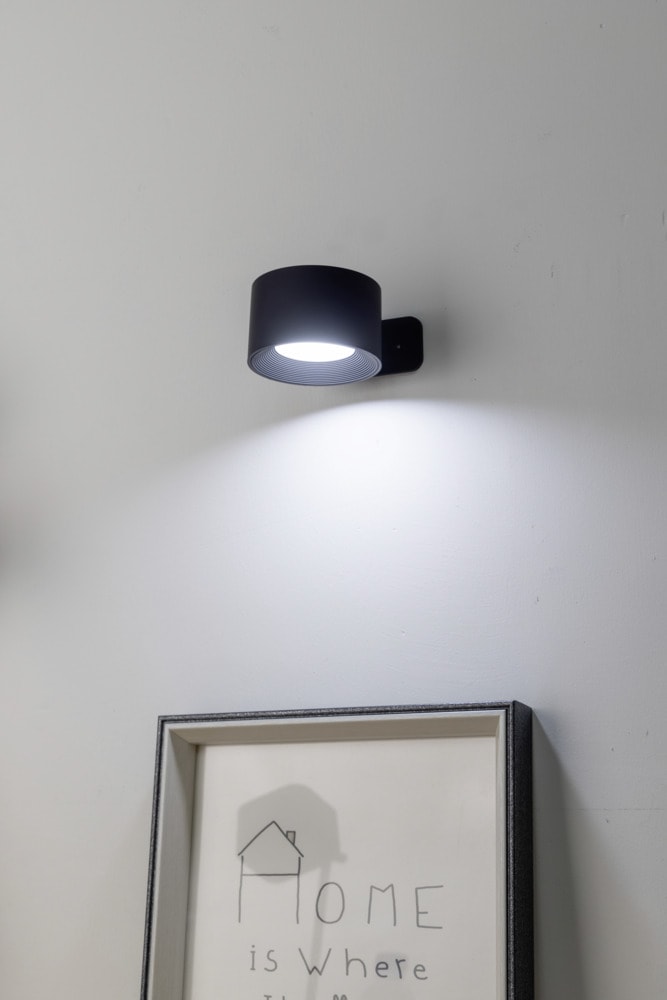 EGLO Deckenleuchte »MURAGLIE« LED-Modul 1 Stk. warmweiß - kaltweiß LED Wandleuchte innen, Akku Wandlampe mit Wandhalterung