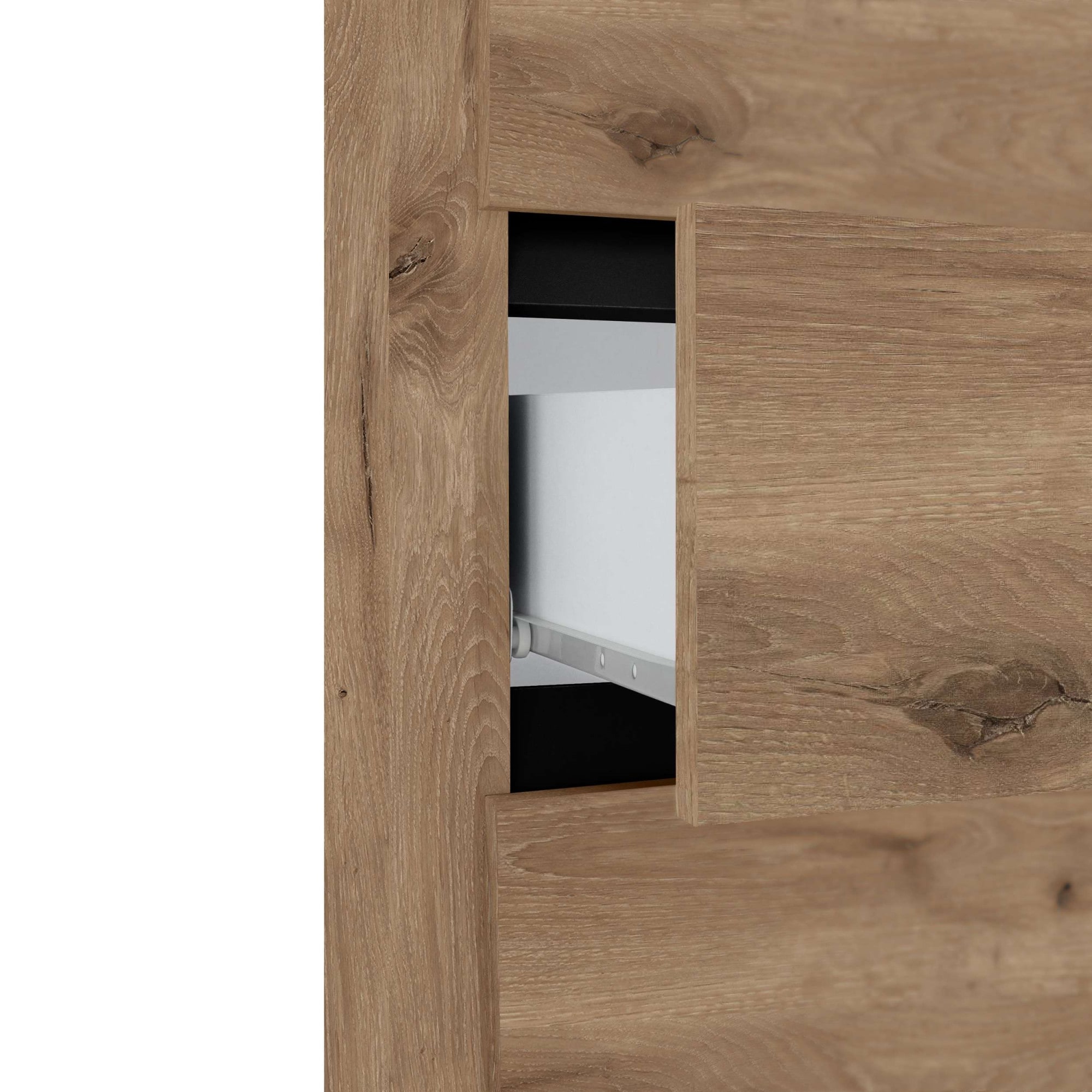 Home affaire Hochschrank »Wisla«, mit 4 Türen & 1 Schublade, Breite 76 cm, Höhe 180 cm