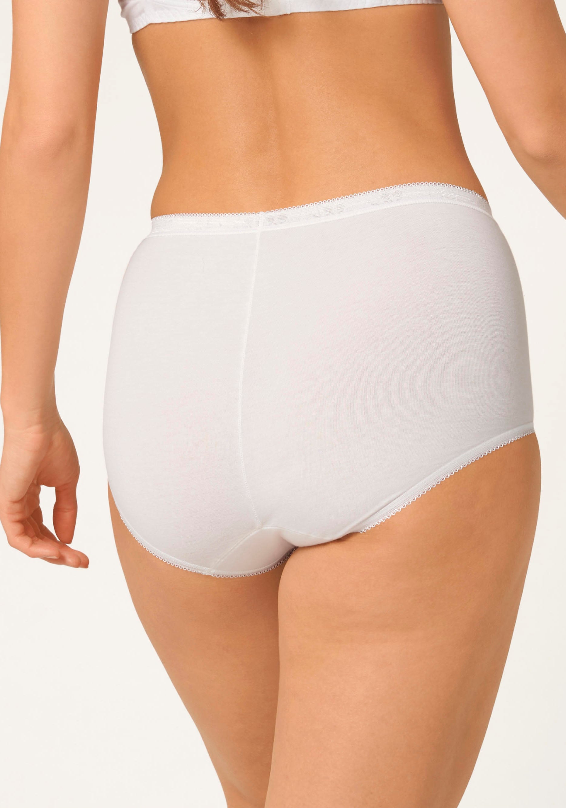 sloggi Slip »Basic+ Maxi 3P«, (3er Pack), perfekter Sitz