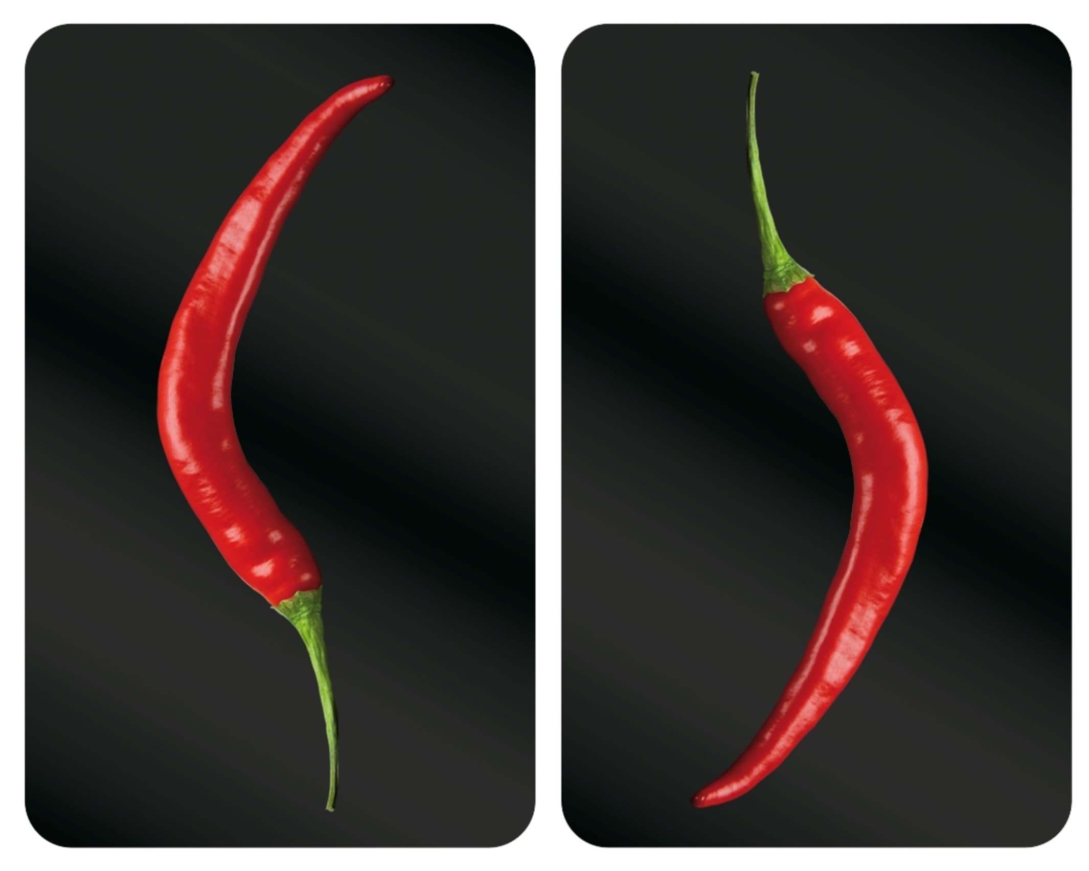WENKO Herd-Abdeckplatte »Universal Modell Hot Peperoni«, (Set, 2 tlg.), Her günstig online kaufen