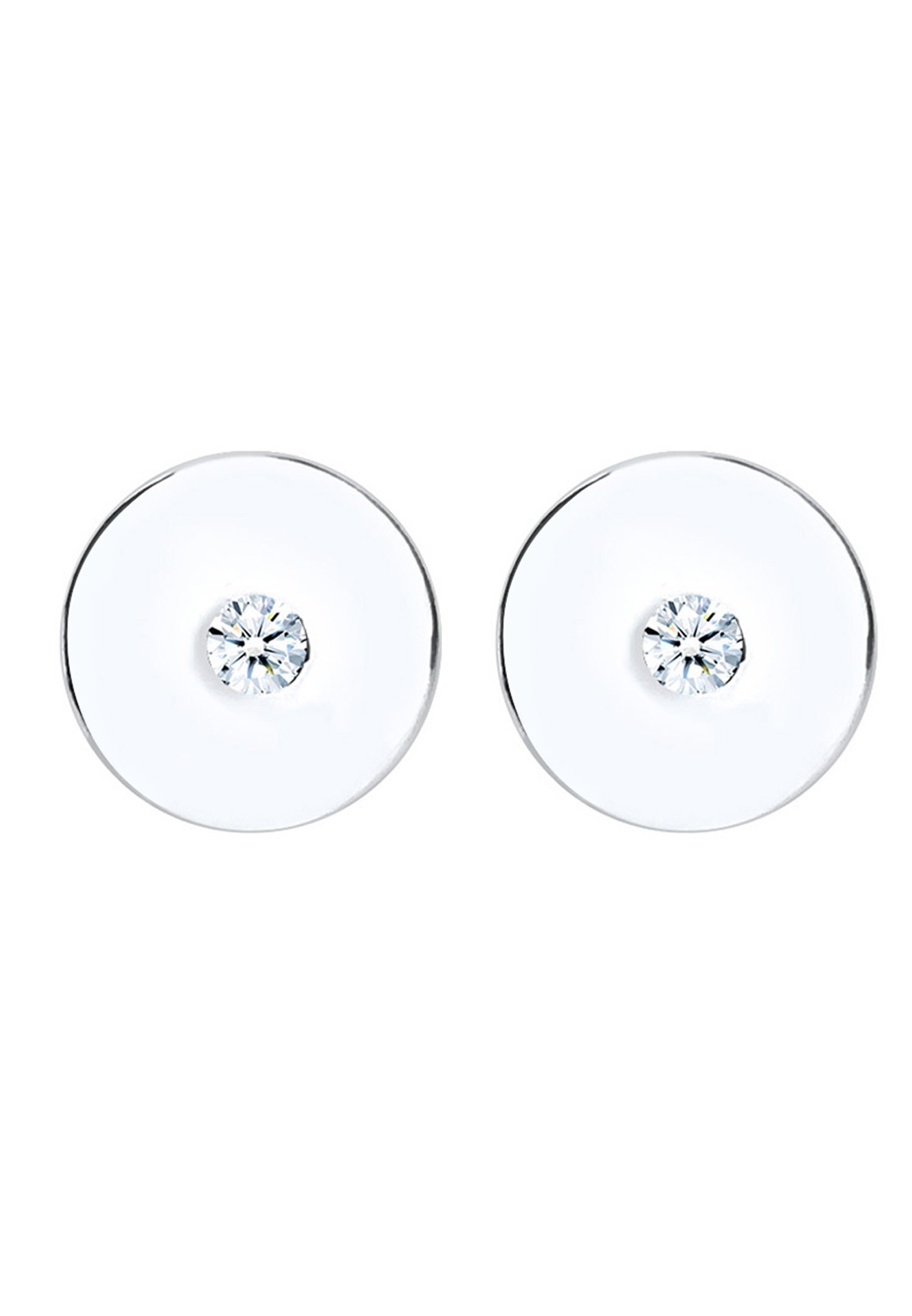 Elli DIAMONDS Paar Ohrstecker »Diamant Weiß Brillantschliff (0.01 ct) 925 Sterling Silber«