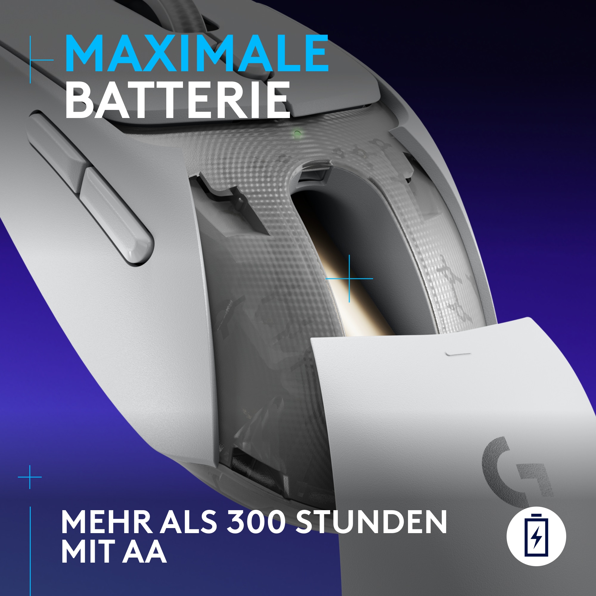 Logitech Gaming-Maus »G309 LIGHTSPEED - WHITE -EER2«, Bluetooth