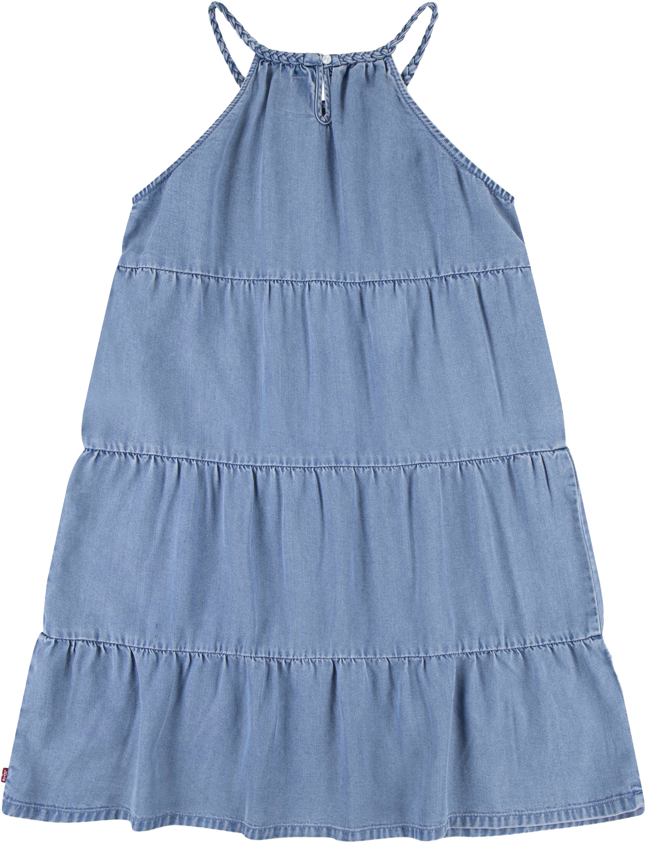 Levi's® Kids Neckholderkleid »LVG HALTER TIERED DRESS«, mit horizontalen Nähten