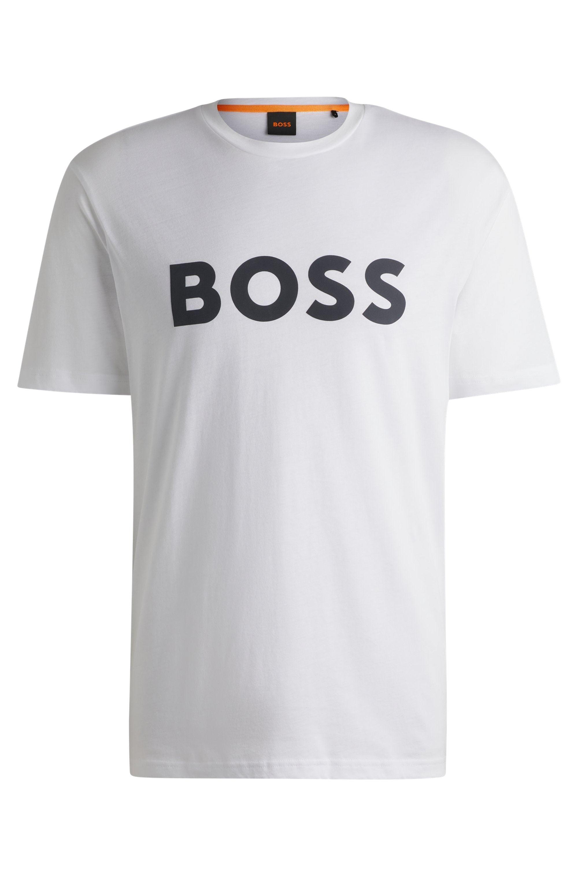 BOSS ORANGE T-Shirt »Thinking«, mit großem BOSS Druck auf der Brust