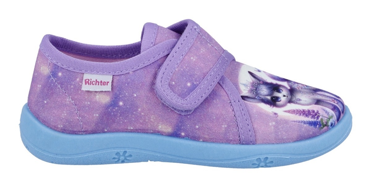 Richter Hausschuh »Mia«  Klettschuh, Kindergartenschuh, Größenschablone zum Download