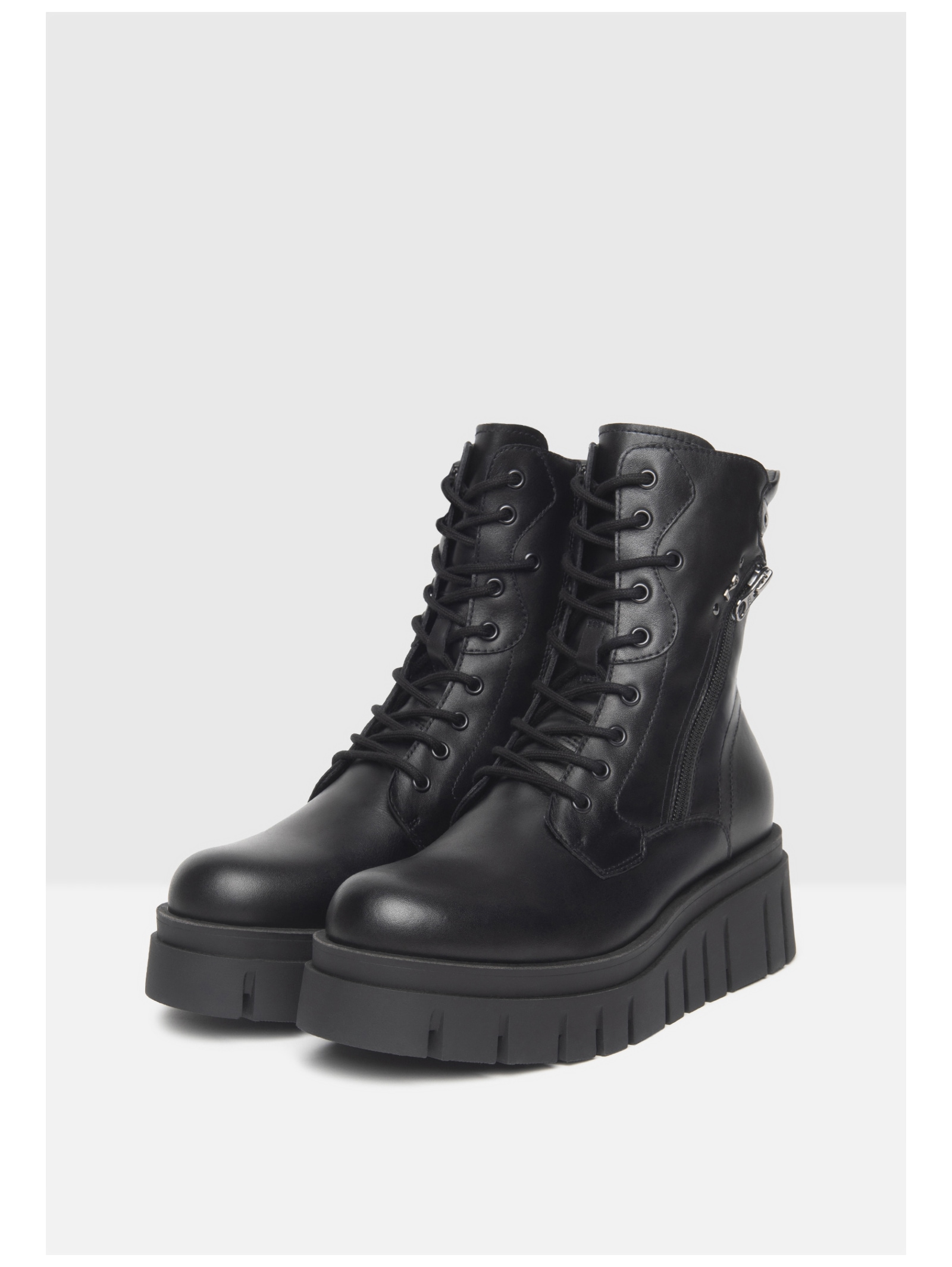 Nero Giardini Schnürstiefelette »Nero Giardini Stiefelette Leder«