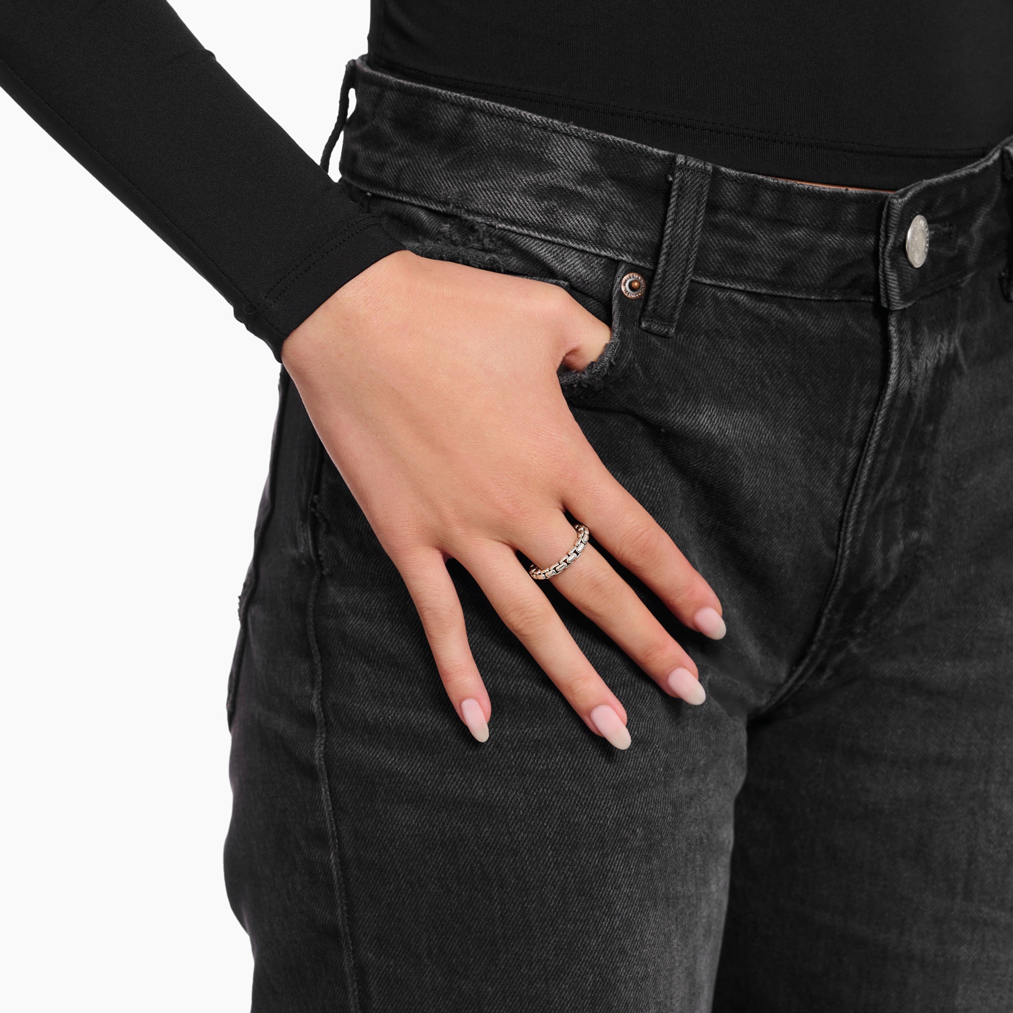 THOMAS SABO Fingerring »Box Chain-Ring«