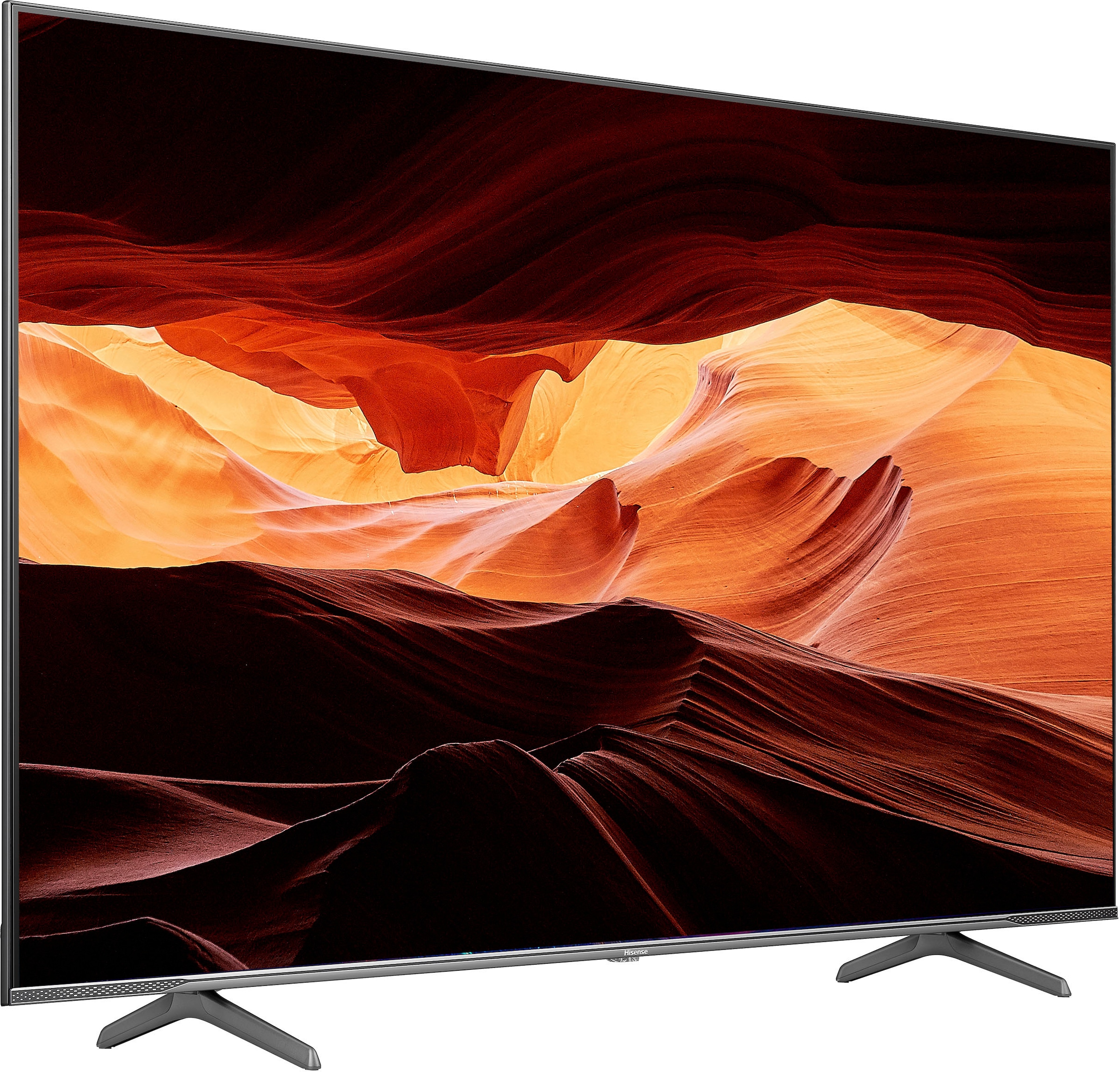 Smart-TV kaufen Rechnung 4K PRO«, Ultra Zoll, 139 QLED-Fernseher »55E7KQ cm/55 auf HD, Hisense