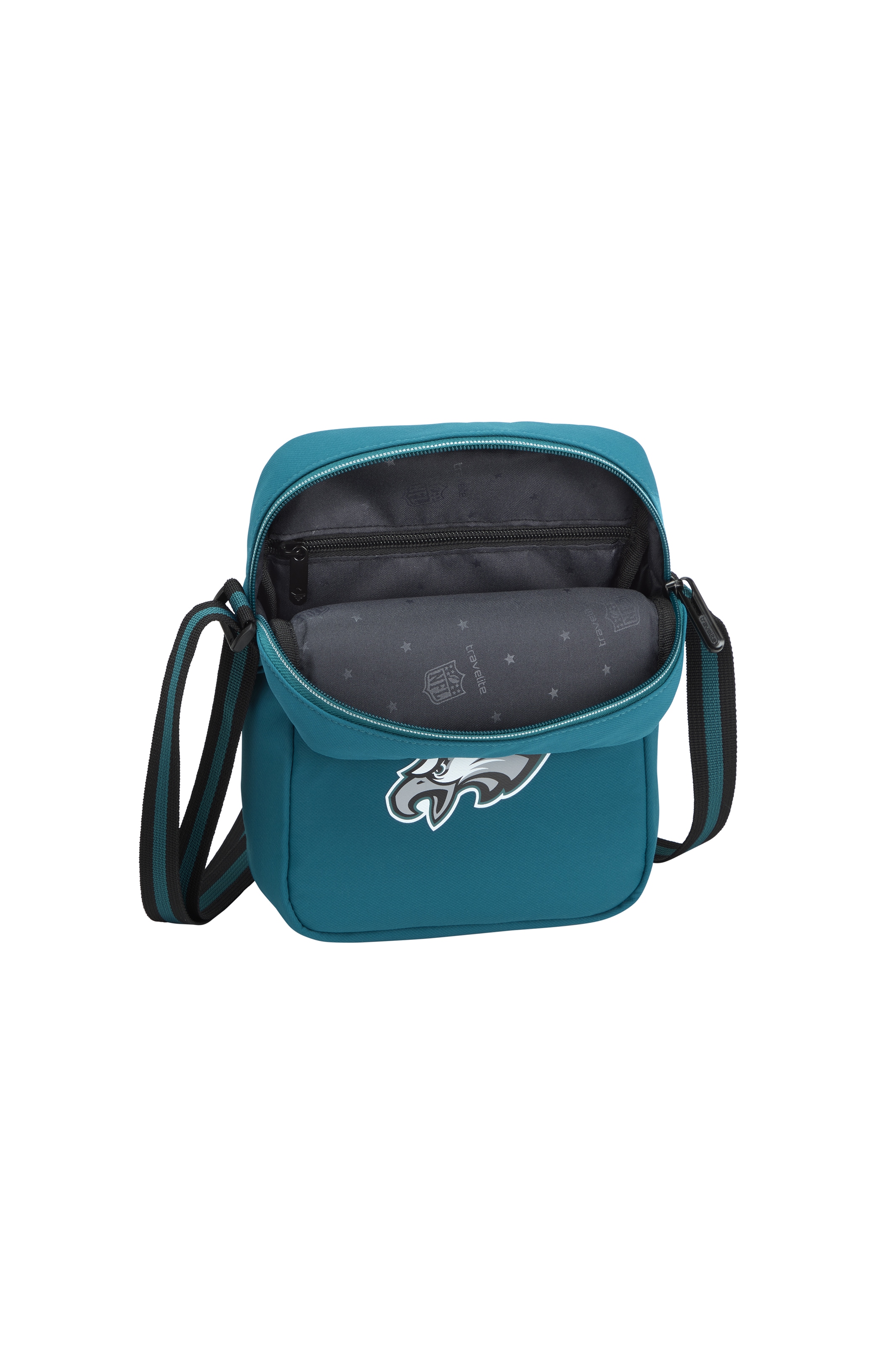 travelite Umhängetasche »travelite x NFL Crossbody Bag« Unisex Schultertasche, Crossbodybag mit verstellbarem Schultergurt