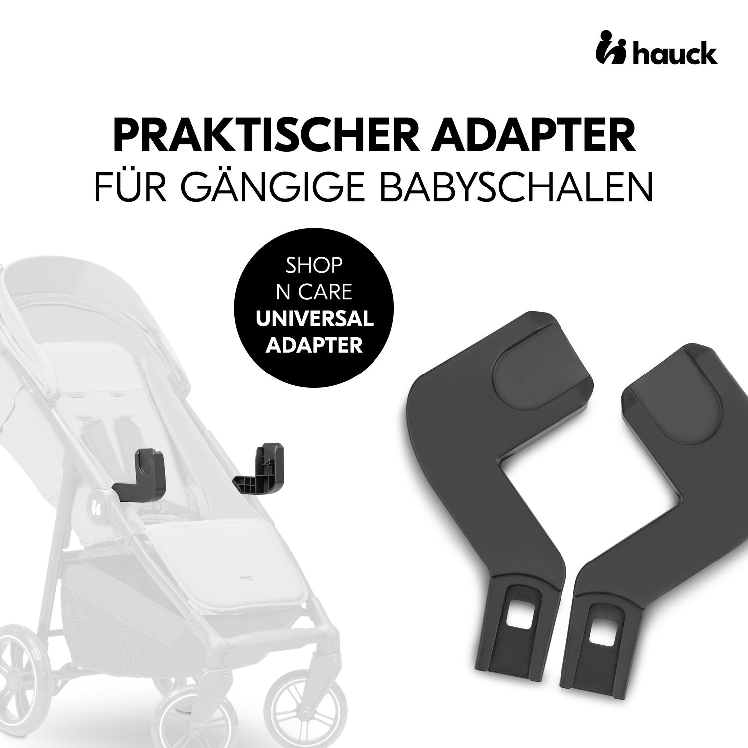 Hauck Kinderwagen-Adapter »Shop N Care«