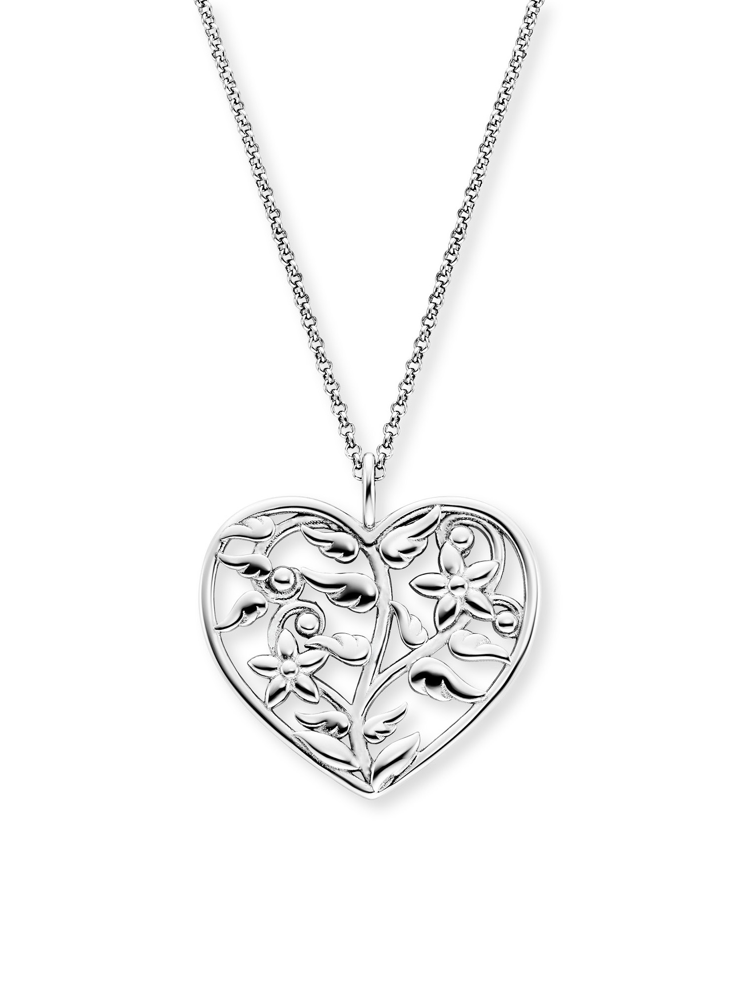 Engelsrufer Kette mit Anhänger »Herz Flügelbaum« Made in Germany