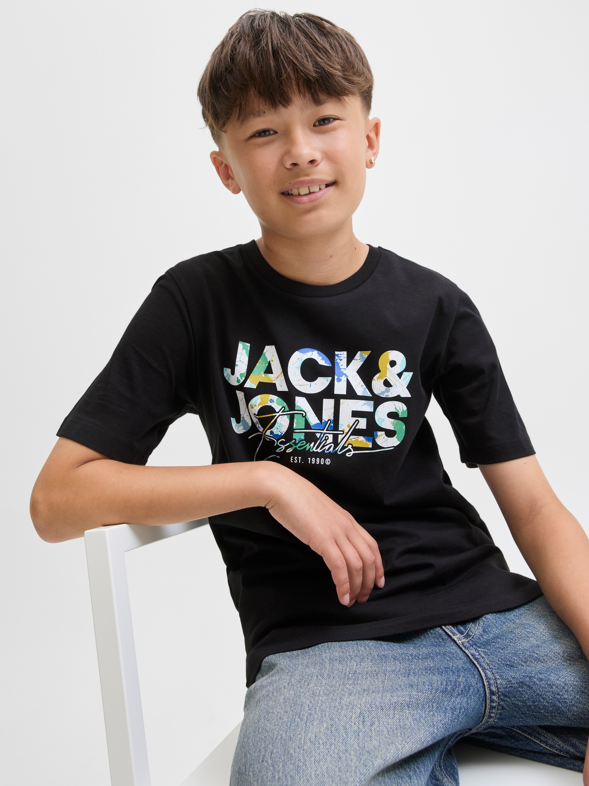 Jack & Jones Junior T-Shirt »JJGEPLAS TEE SS CREW NECK JNR«