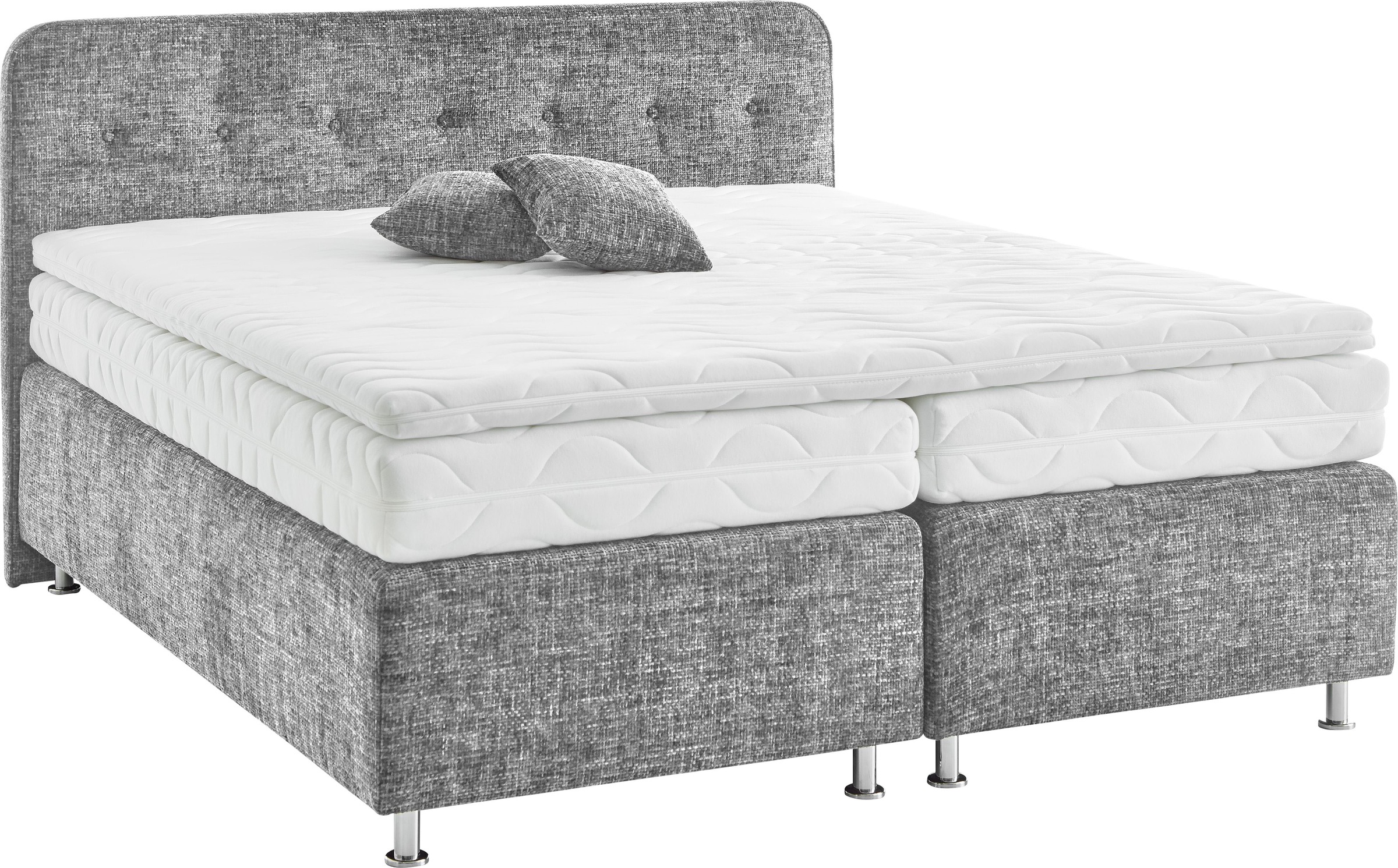 Westfalia Schlafkomfort Boxspringbett »Sapporo«, Inkl. Zierkissen, wählbar günstig online kaufen