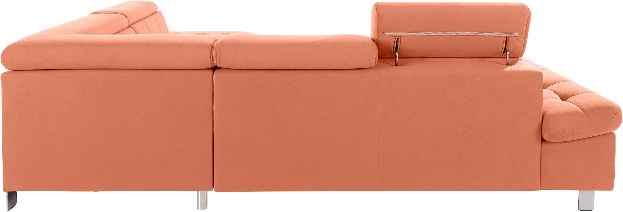 sit&more Ecksofa »Limit L-Form«, wahlweise mit Bettfunktion und Bettkasten
