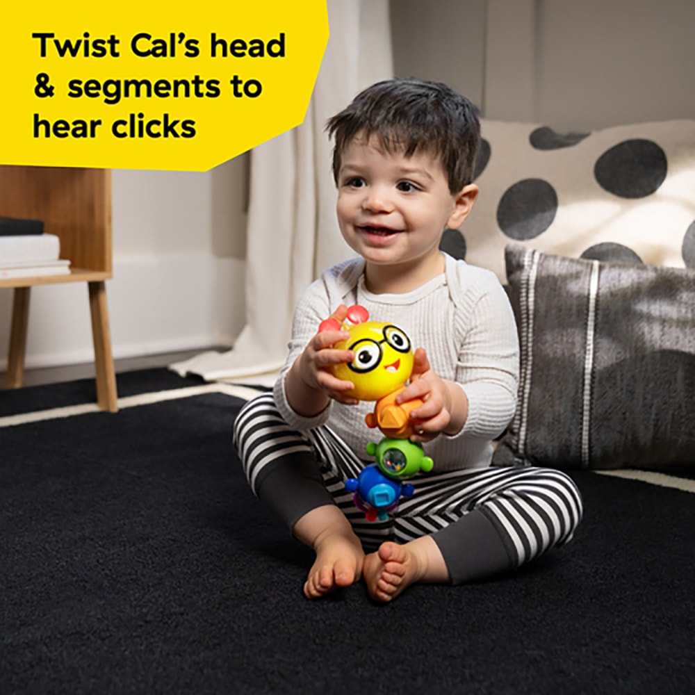 Baby Einstein Greifspielzeug »Sensorik-Spielzeug Twist-a-Pal Cal« mit Sound