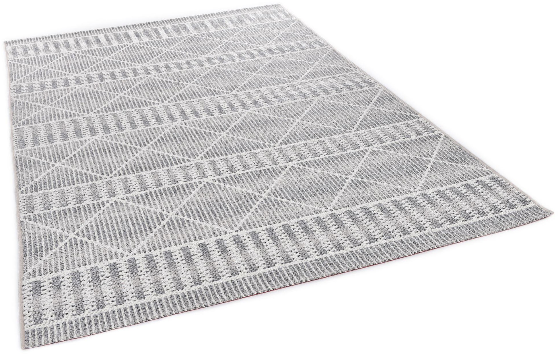 TOM TAILOR HOME Teppich »Funky Outdoor Geometric«, rechteckig, 5 mm Höhe, F günstig online kaufen