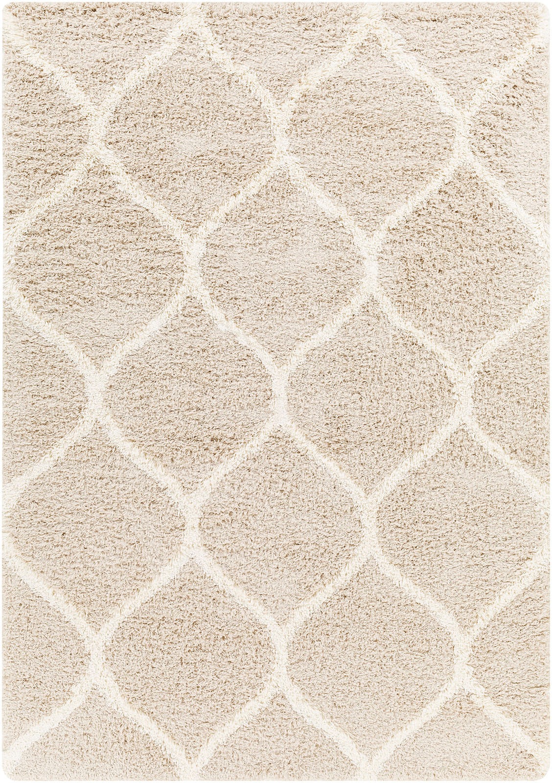 Livabliss Hochflor-Teppich »SMOLENSK«, rechteckig, 52 mm Höhe, Flauschig, Langflor, Weich, Boho Wohnzimmerteppich, Grau
