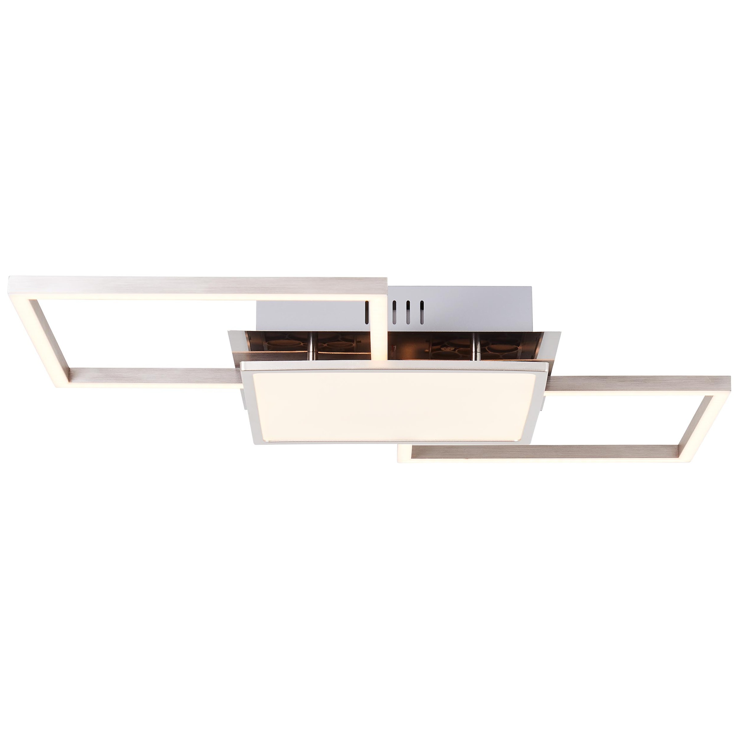 Brilliant Deckenleuchte »Zelia«, 1 flammig, LED Deckenlampe 51x51cm 3flg ni günstig online kaufen