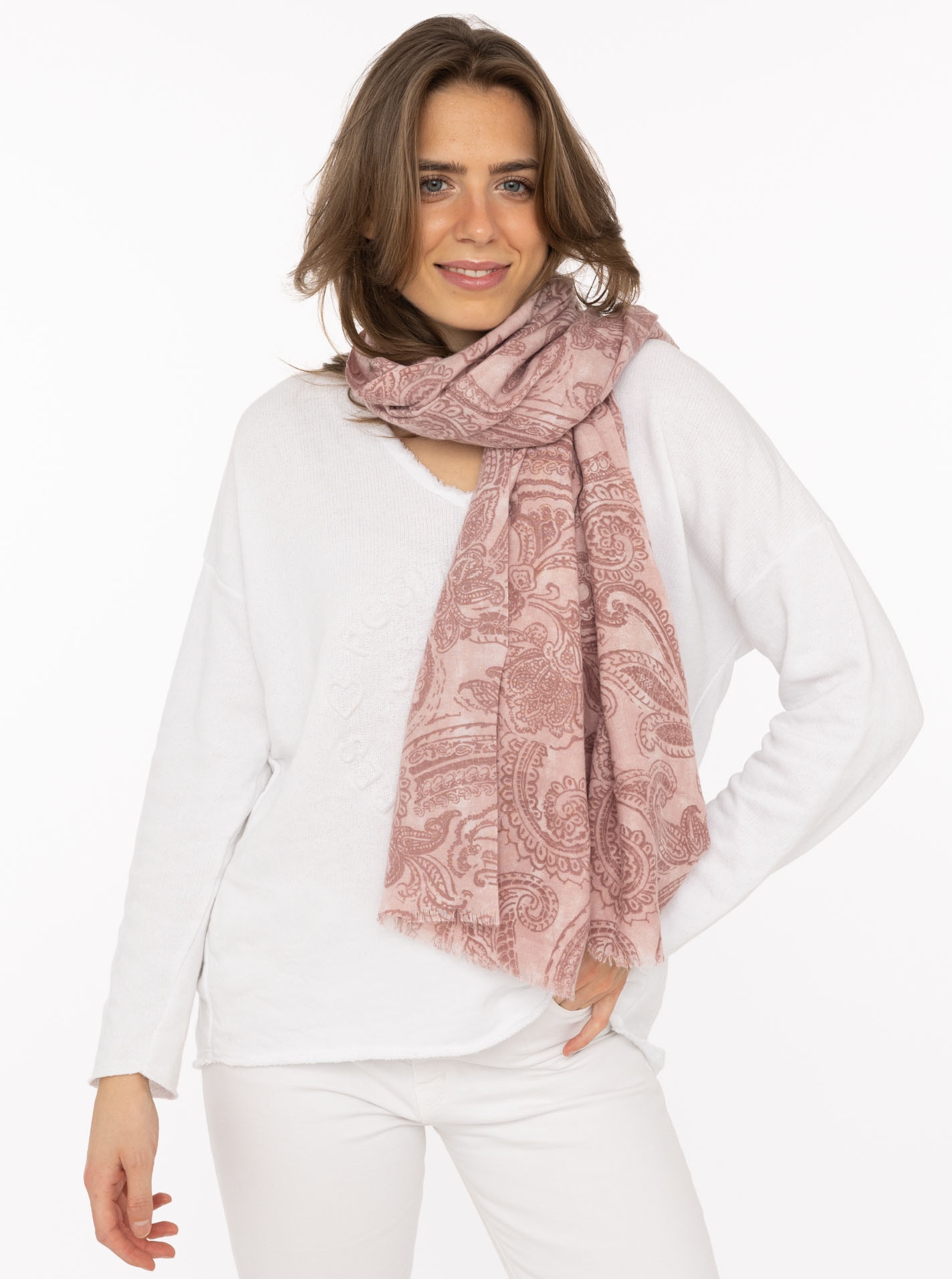 Zwillingsherz Schal »"Classic Paisley"« anschmiegsam, zeitloses Paisleymuster