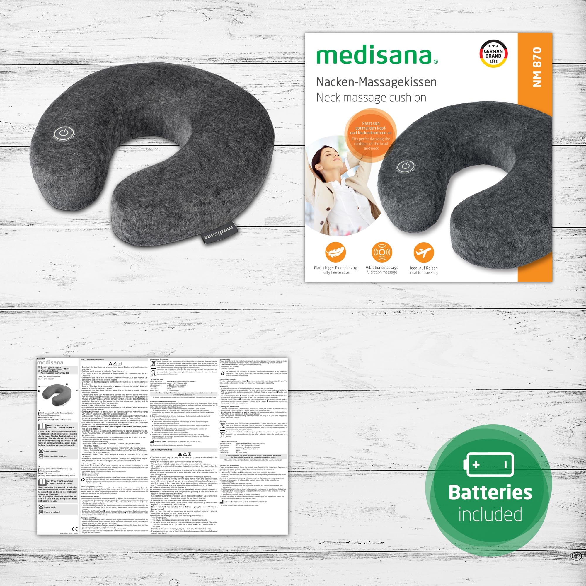 Medisana Nacken-Massagekissen »NM 870«