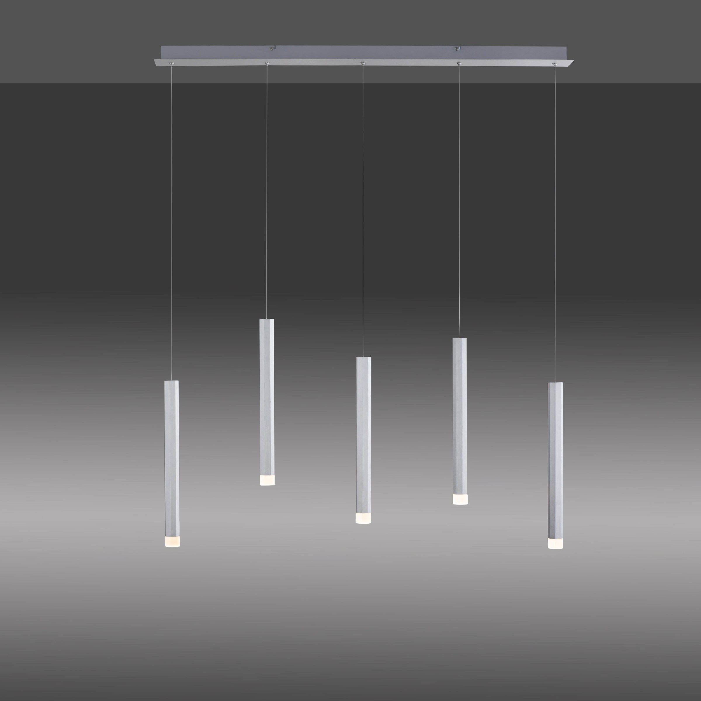 JUST LIGHT Pendelleuchte »BRUNO«, 5 flammig, Leuchtmittel LED-Board   LED f günstig online kaufen