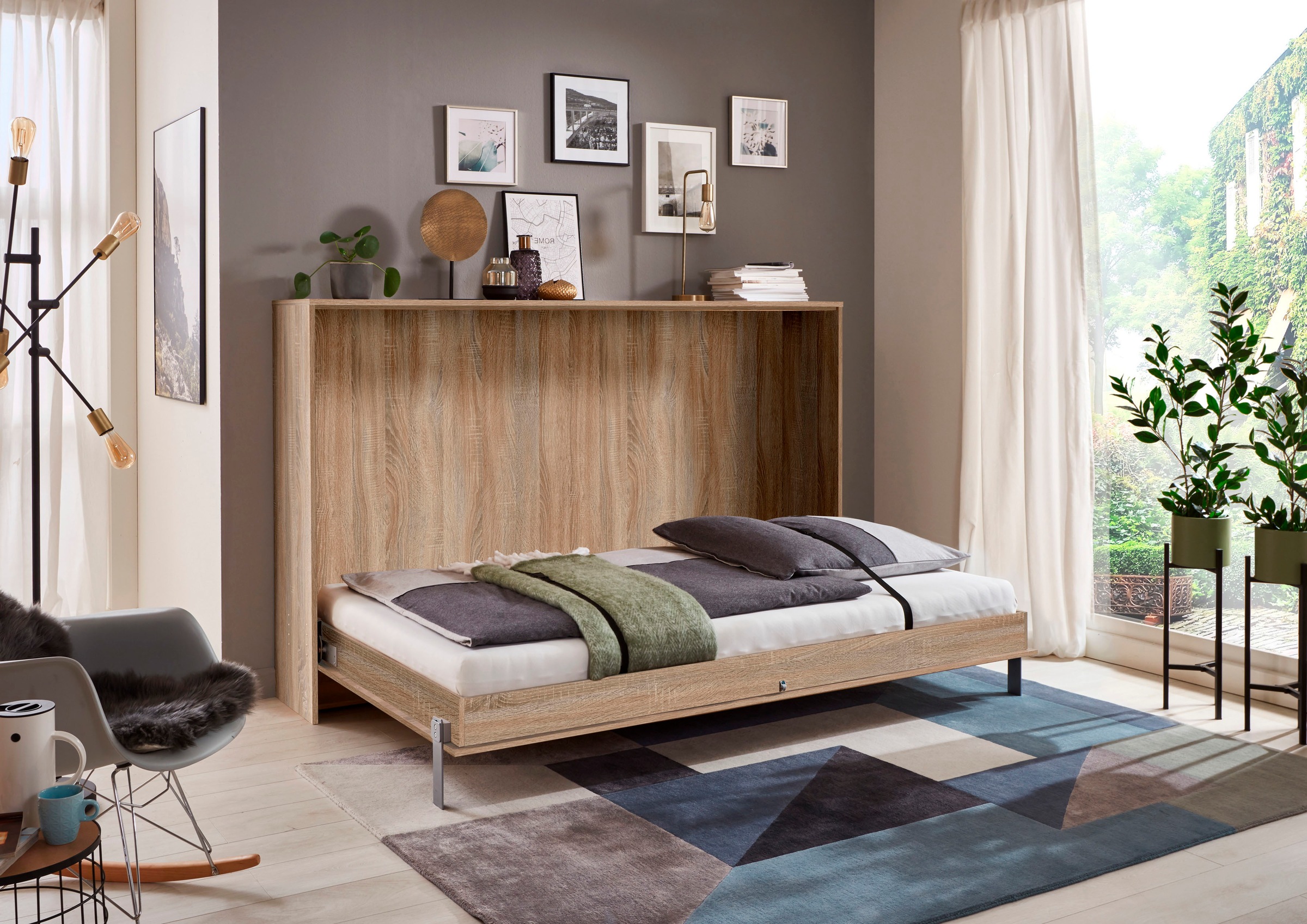 Wimex Schrankbett "Juist Schrankklappbett Gästebett" vertikal klappbar, 3 L günstig online kaufen