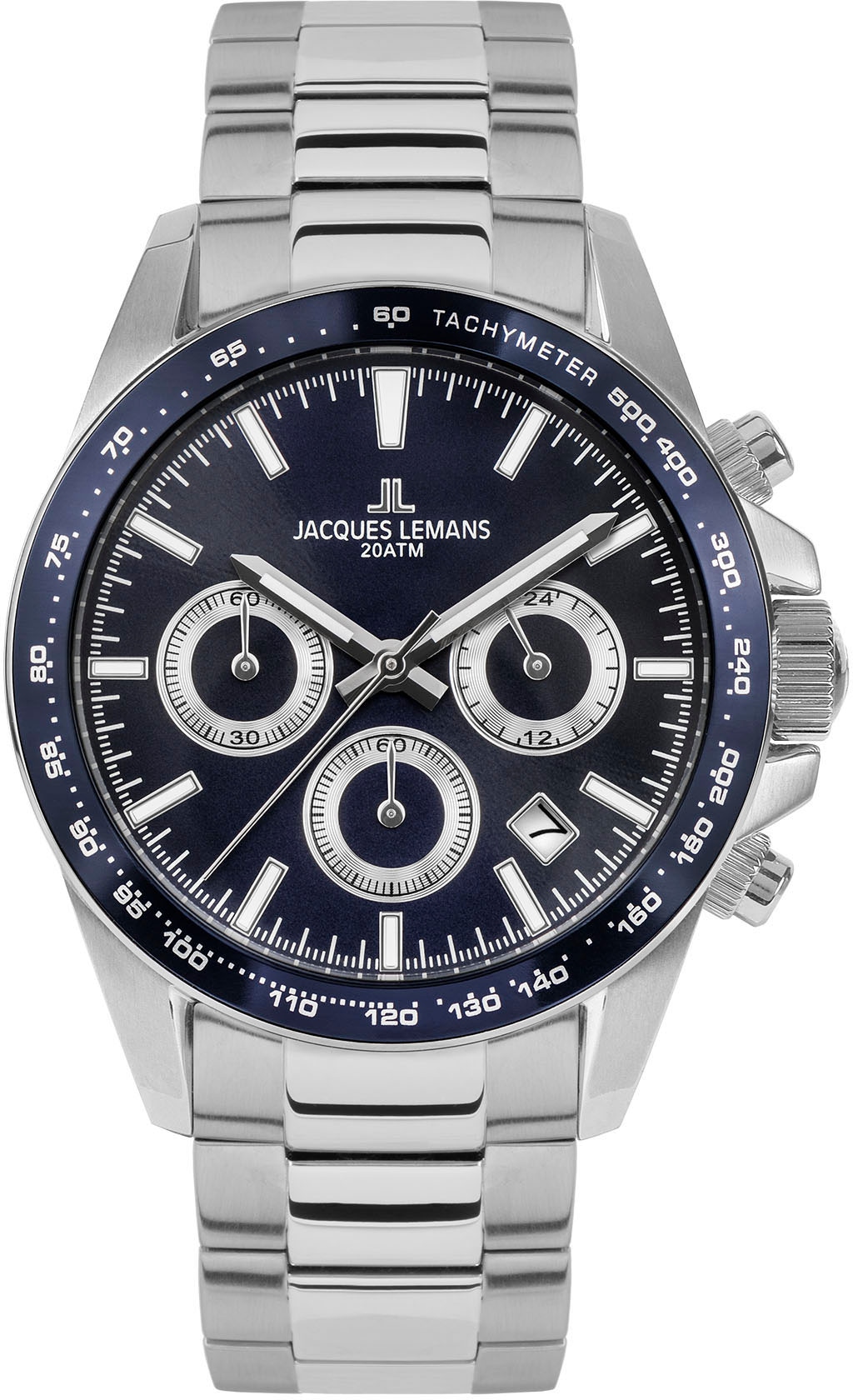 Jacques Lemans Chronograph »Liverpool, 1-1877G«, Quarzuhr, Armbanduhr, Herr günstig online kaufen