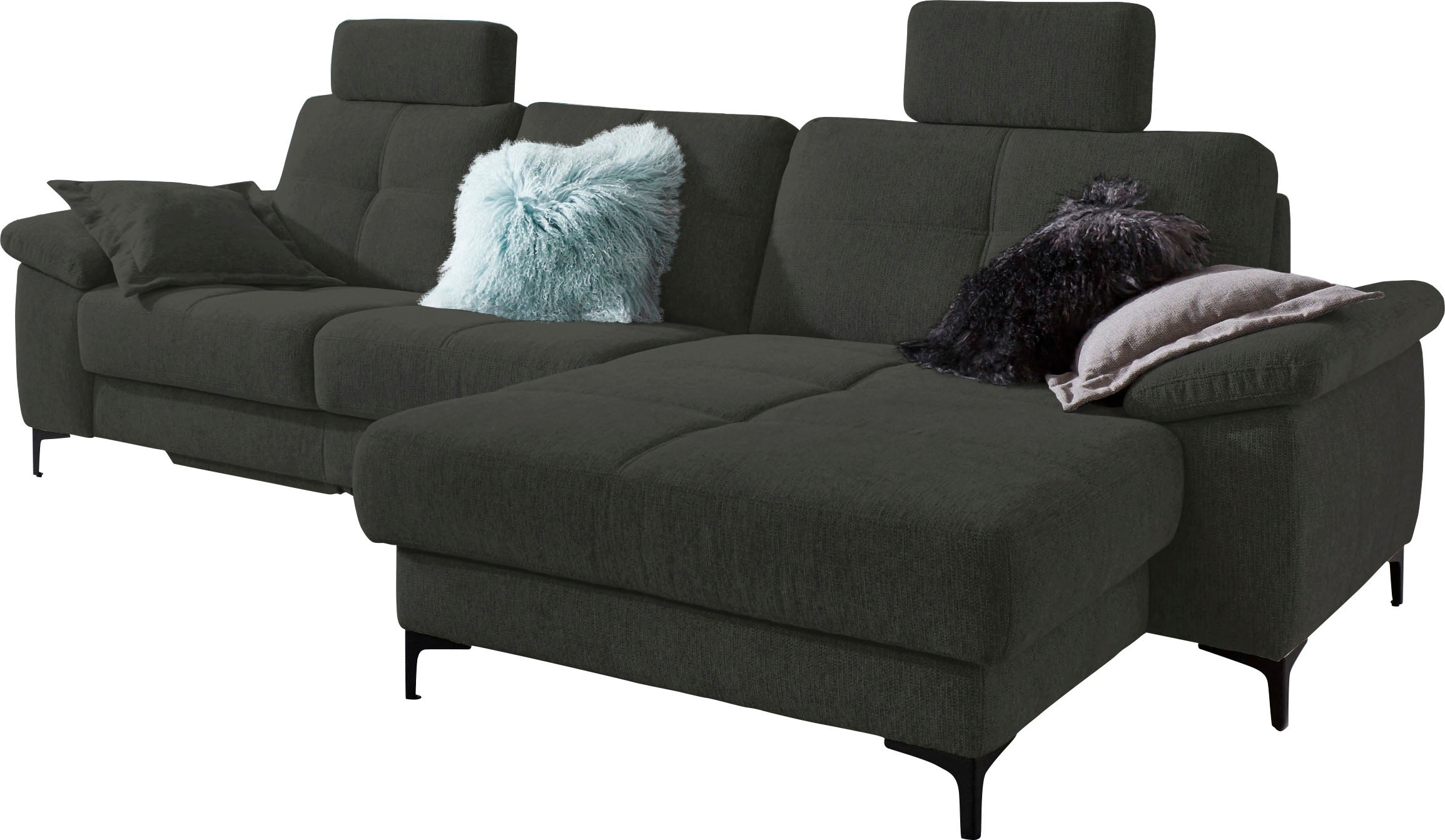 3C Carina Ecksofa »Burnaby bequem und modern, OTTOs Choice, L-Form«, 2 Kopf günstig online kaufen