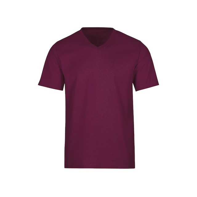 Baumwolle« V-Shirt bei T-Shirt Trigema online DELUXE »TRIGEMA