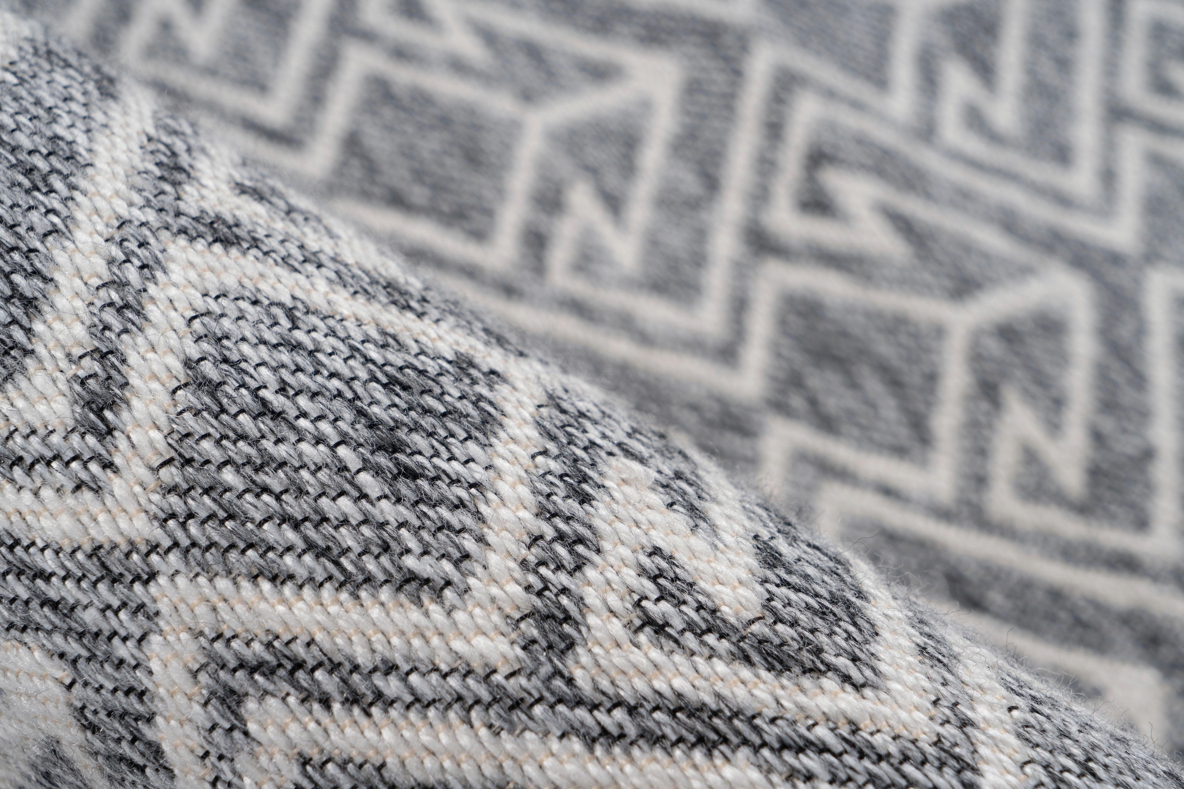 calo-deluxe Teppich »Rico 303«, rechteckig, 10 mm Höhe, In- und Outdoor geeignet, pflegeleicht, Wohnzimmer