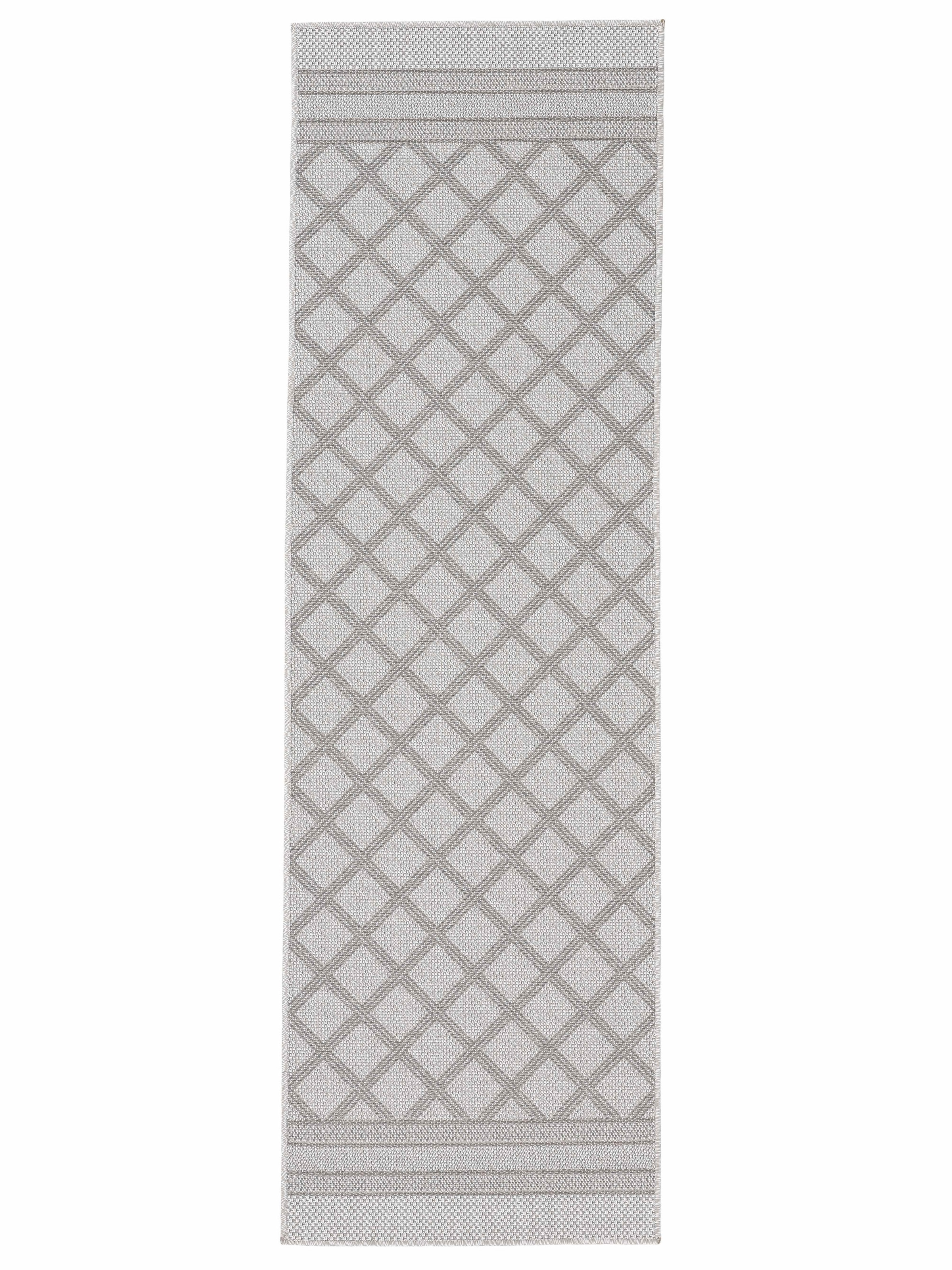 carpetfine Läufer »Boho 104«, rechteckig, 4 mm Höhe, robustes Flachgewebe, günstig online kaufen