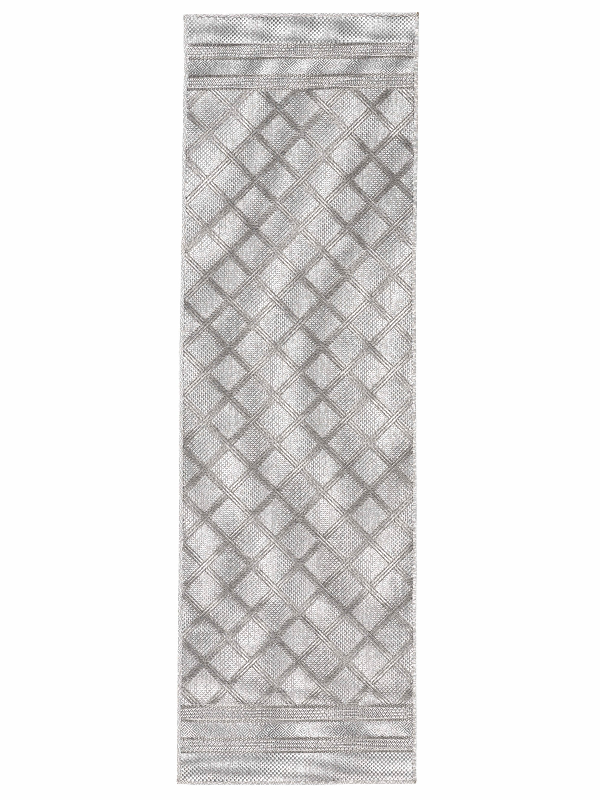 carpetfine Teppich »Boho 104«, rechteckig, 4 mm Höhe, robustes Flachgewebe, günstig online kaufen