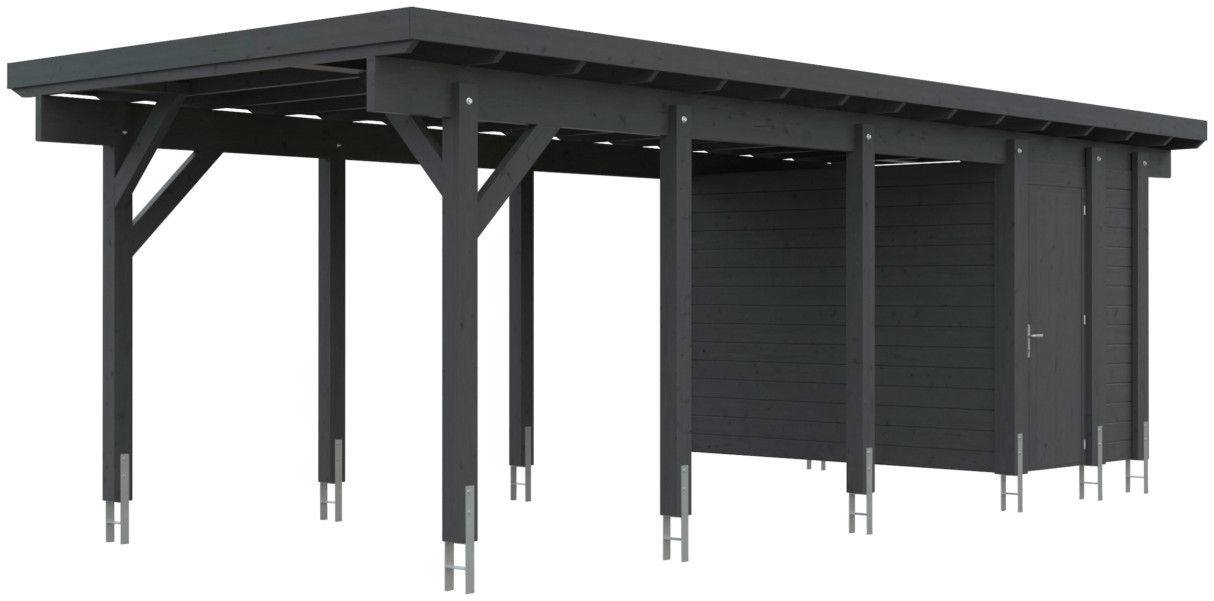 Kiehn-Holz Carport-Geräteraum, BxT: nur cm, bestellen online Carport KH 299x174 für 320/321