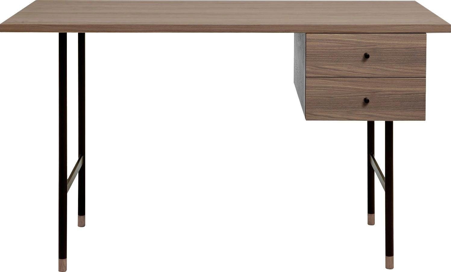 Woodman Schreibtisch »Daniel«, Schubladen mit Soft-Close-Funktion, Beine au günstig online kaufen