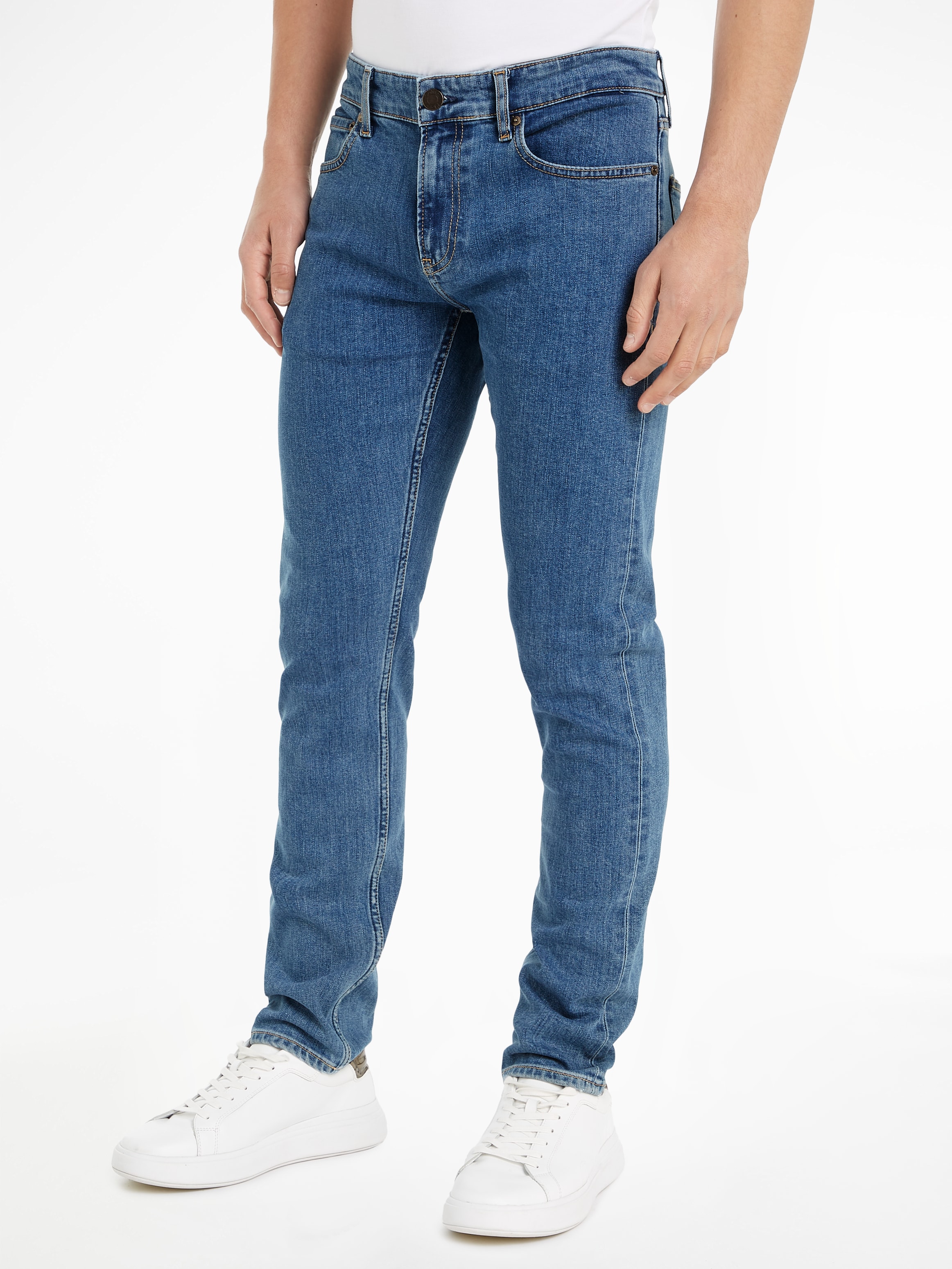 Calvin Klein Slim-fit-Jeans »SLIM FIT RINSE BLACK«, im 5-Pocket-Style