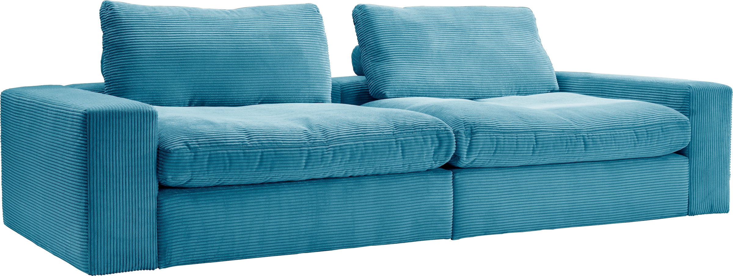 alina Big-Sofa »Sandy«, 266 cm breit und 123 cm tief, in modernem Cordstoff