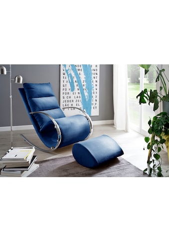 MCA furniture Relaxsessel »York«, Relaxsessel mit Hocker, belastbar bis 100 kg kaufen