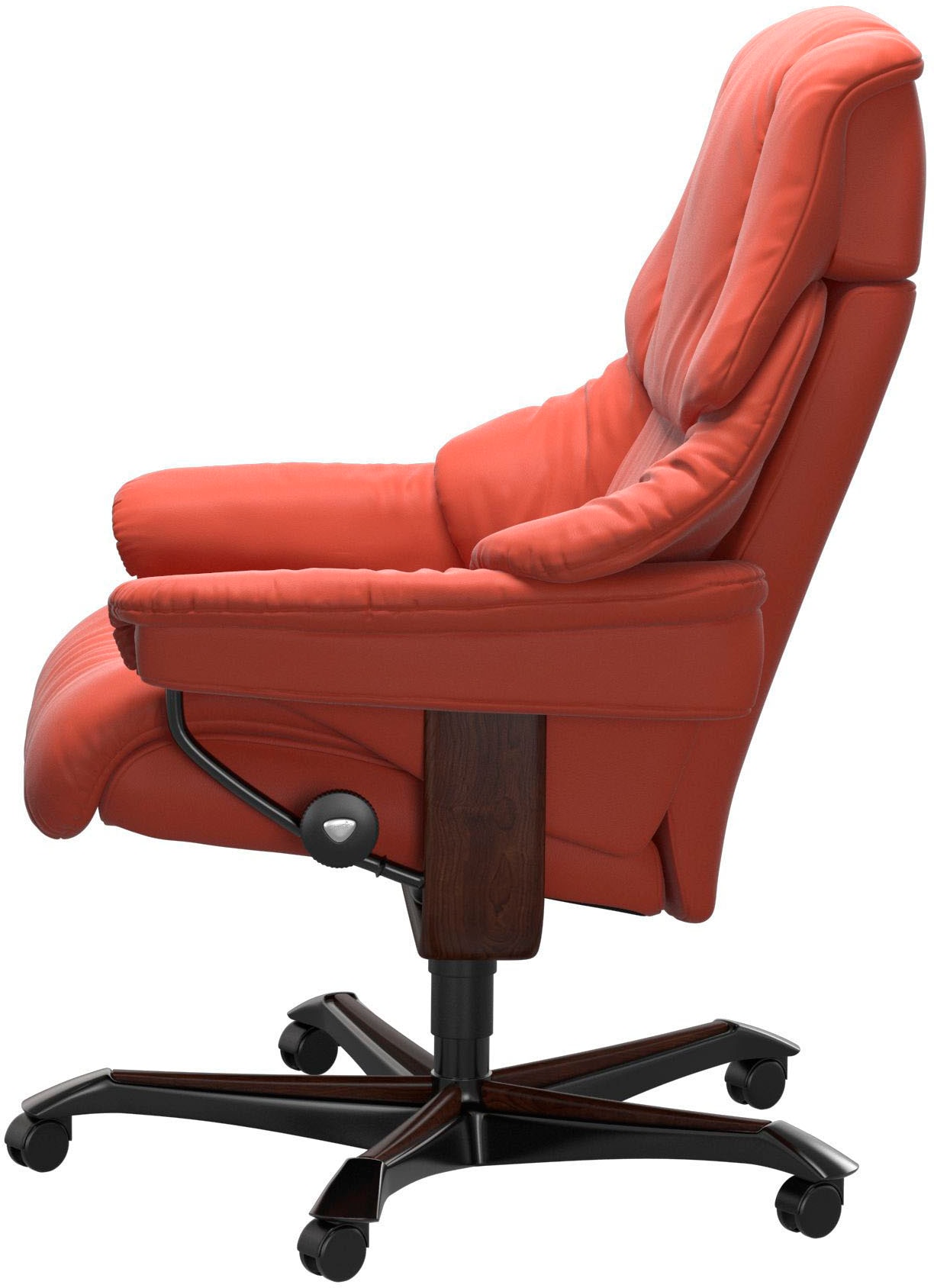 Stressless® Relaxsessel »Reno«, mit Home Office Base, Größe M, Gestell Braun