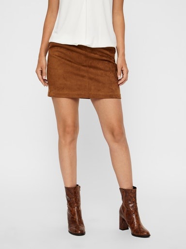 Bild von Vero Moda Lederimitatrock »VMDONNADINA FAUXSUEDE SHORT SKIRT«