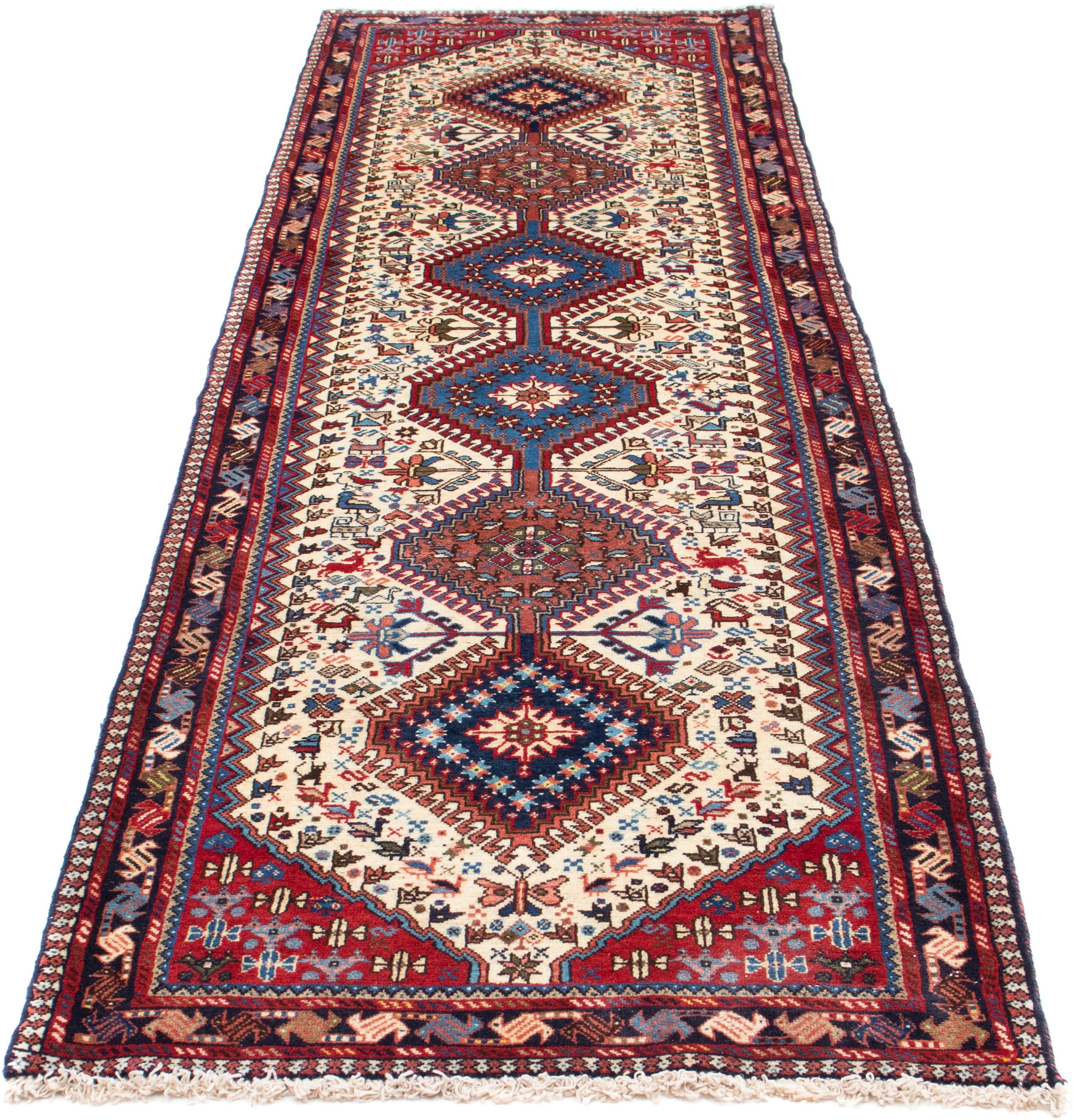 morgenland Orientteppich »Perser - Nomadic - 295 x 83 cm - beige«, rechteck günstig online kaufen