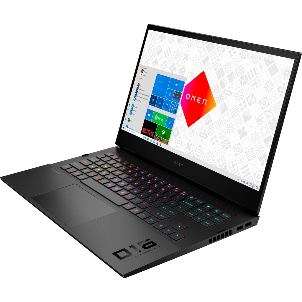 HP Notebook »16-b0085ng«, 40,9 cm, / 16,1 Zoll, Intel, Core i7, GeForce RTX 3070 Max.Q, 512 GB SSD