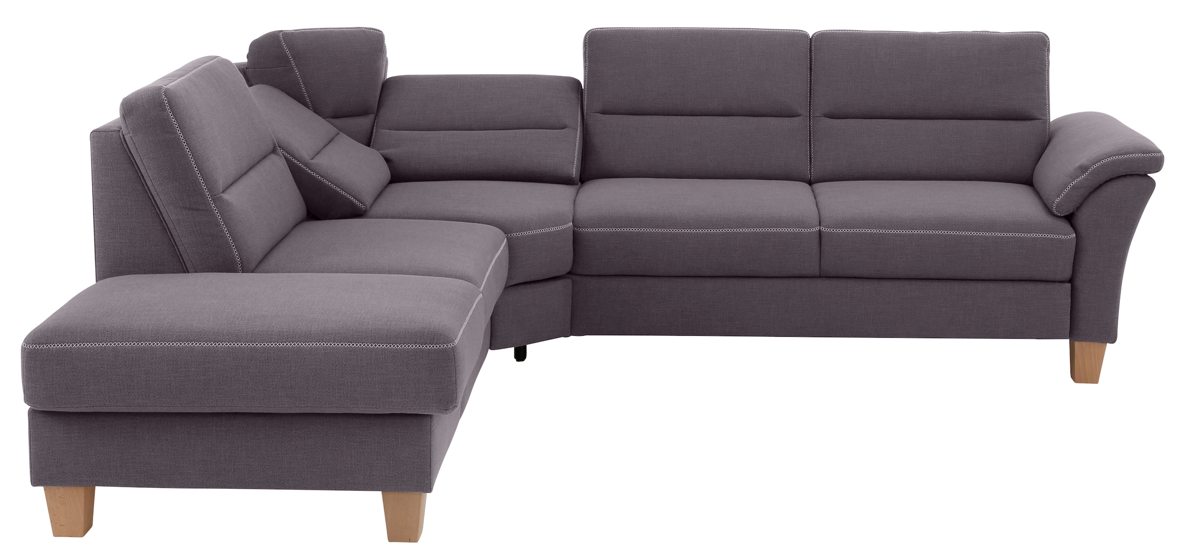 Home affaire Ecksofa »Soleo L-Form«, komfortabel durch Trapezecke mit Relaxfunktion, auch mit Bettfunktion