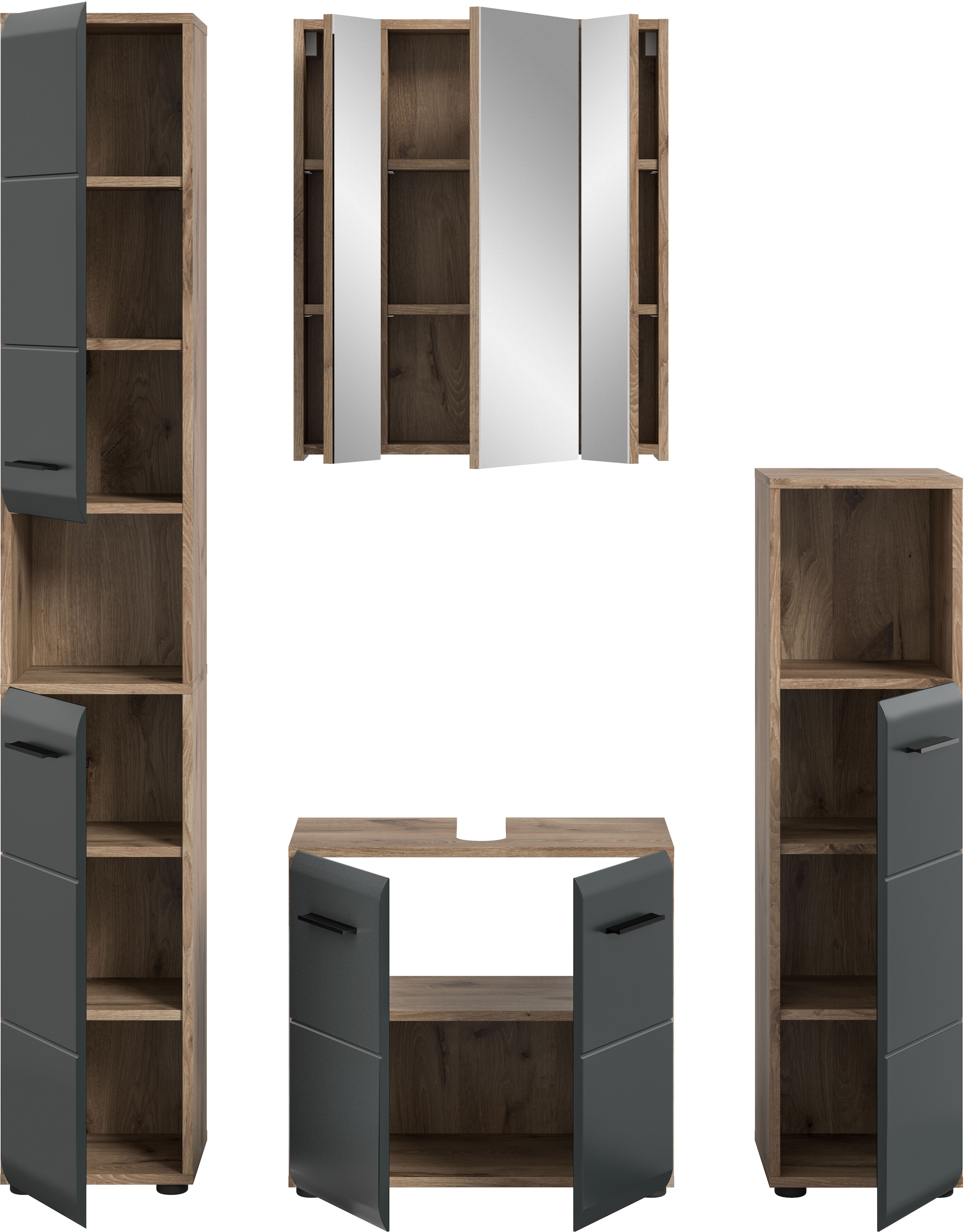 INOSIGN Badezimmer-Set Set, 4 Stk. tlg.