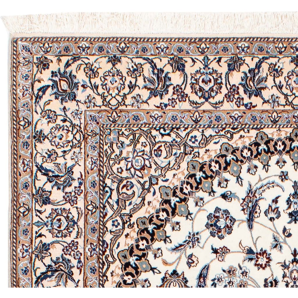 morgenland Orientteppich »Perser - Nain - Premium - 204 x 129 cm - beige«, rechteckig