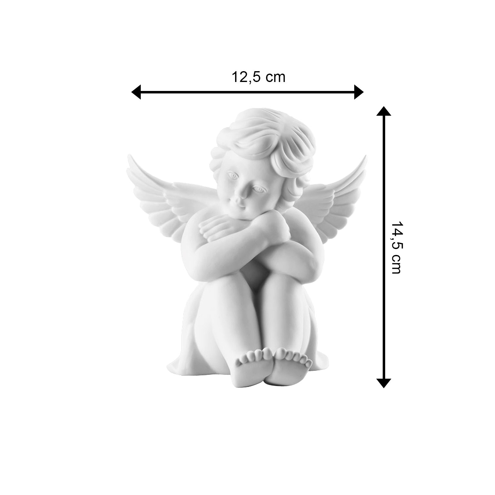 Rosenthal Dekofigur »Engel sitzend Angels 14,5 cm weiß« günstig online kaufen
