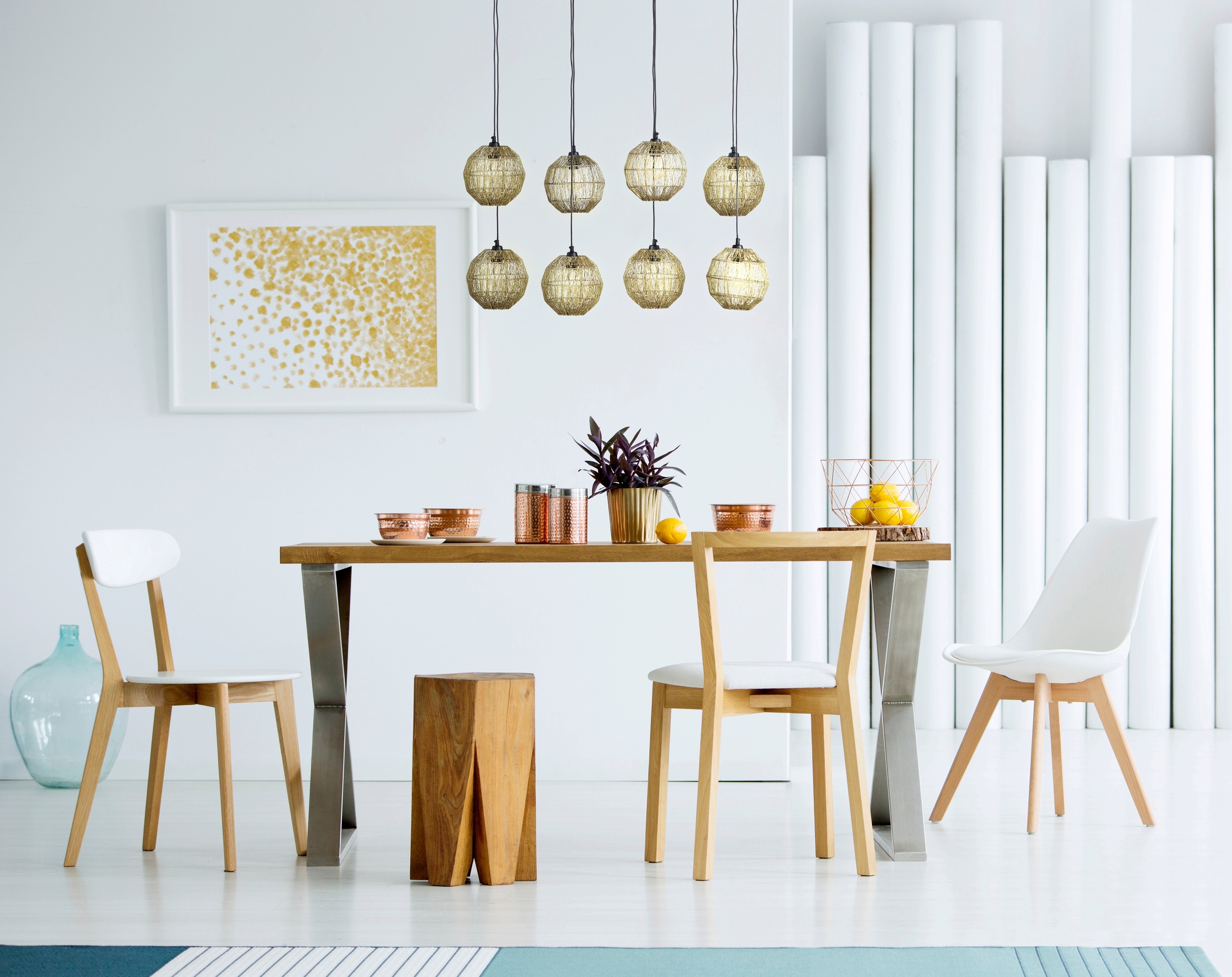 GLOBO LIGHTING Hängeleuchte »HERMI II« E27 1 Stk. Pendelleuchte / Wohnberei günstig online kaufen