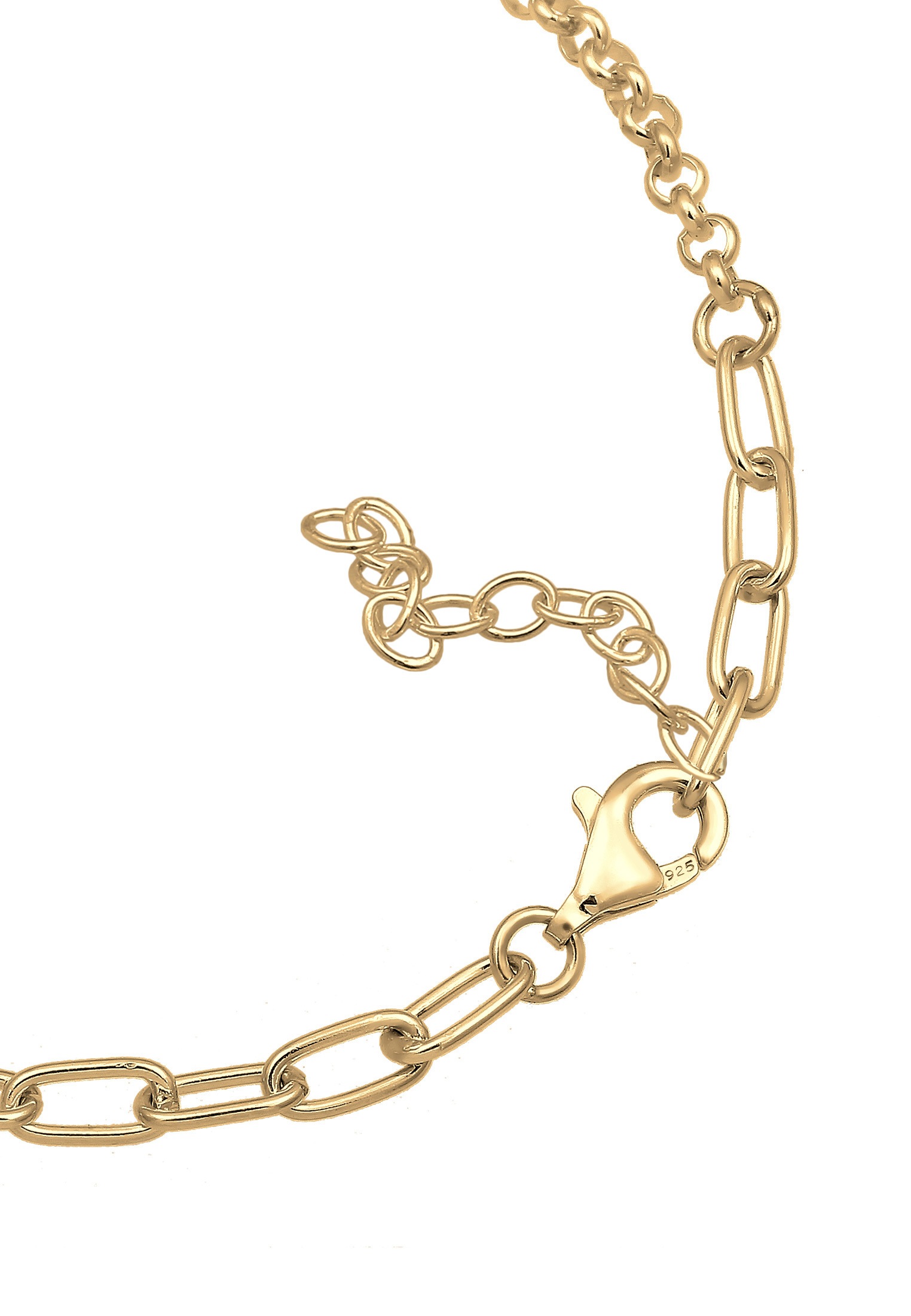 Nenalina Armband »Charmträger Bettelarmband Basic 925 Silber«