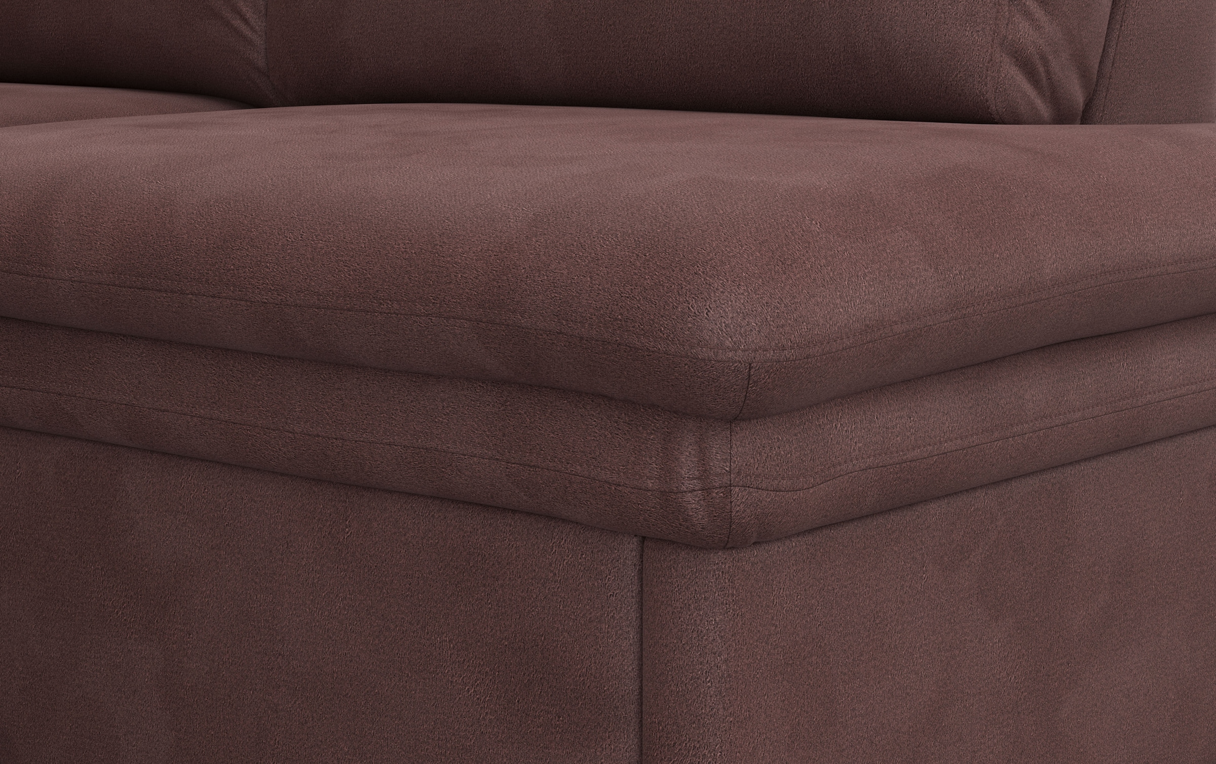 COTTA Ecksofa »Leandra L-Form«, wahlweise mit Bettfunktion & Bettkasten